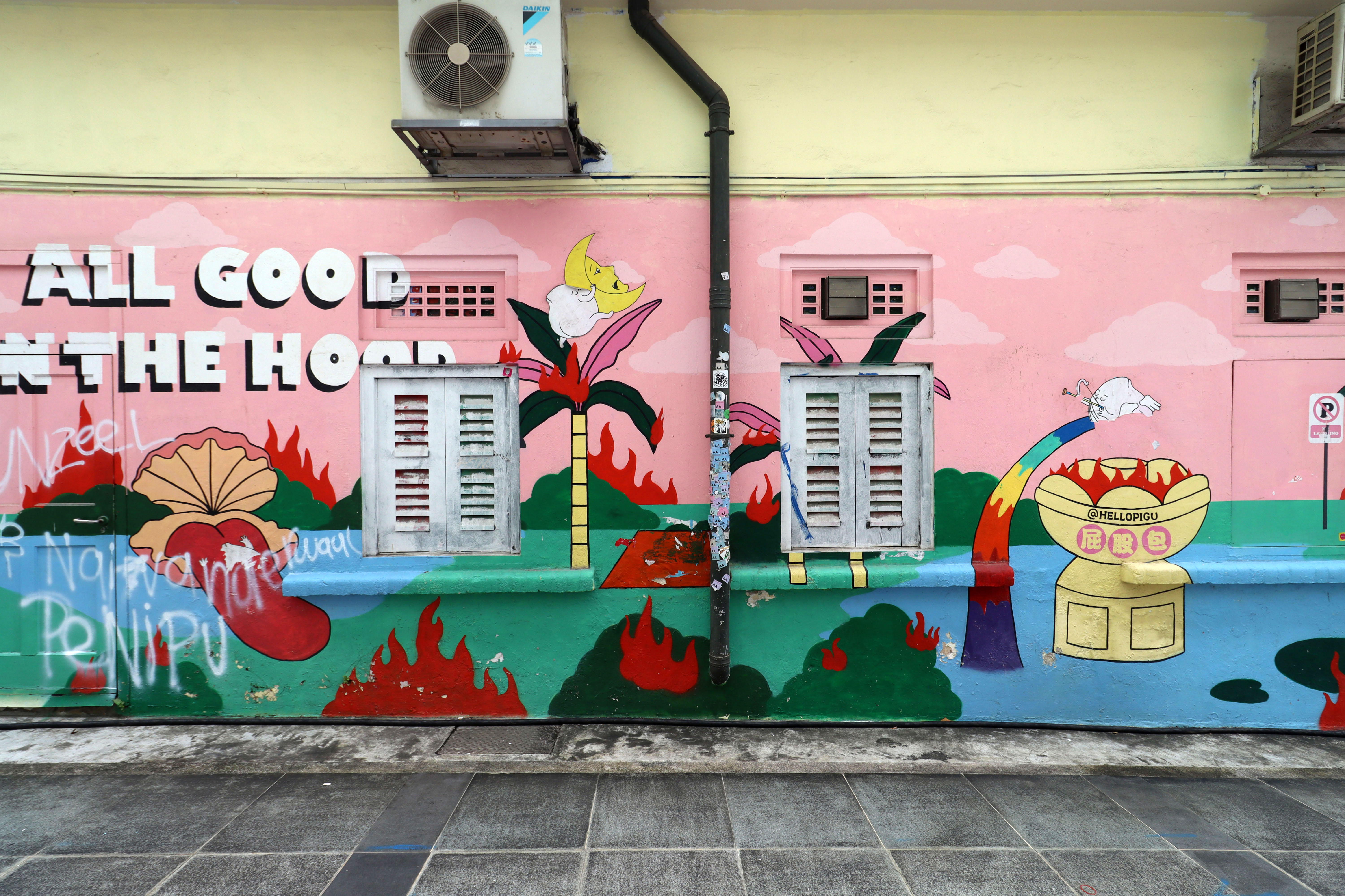 All Good by HelloPigu | Street Art NSW