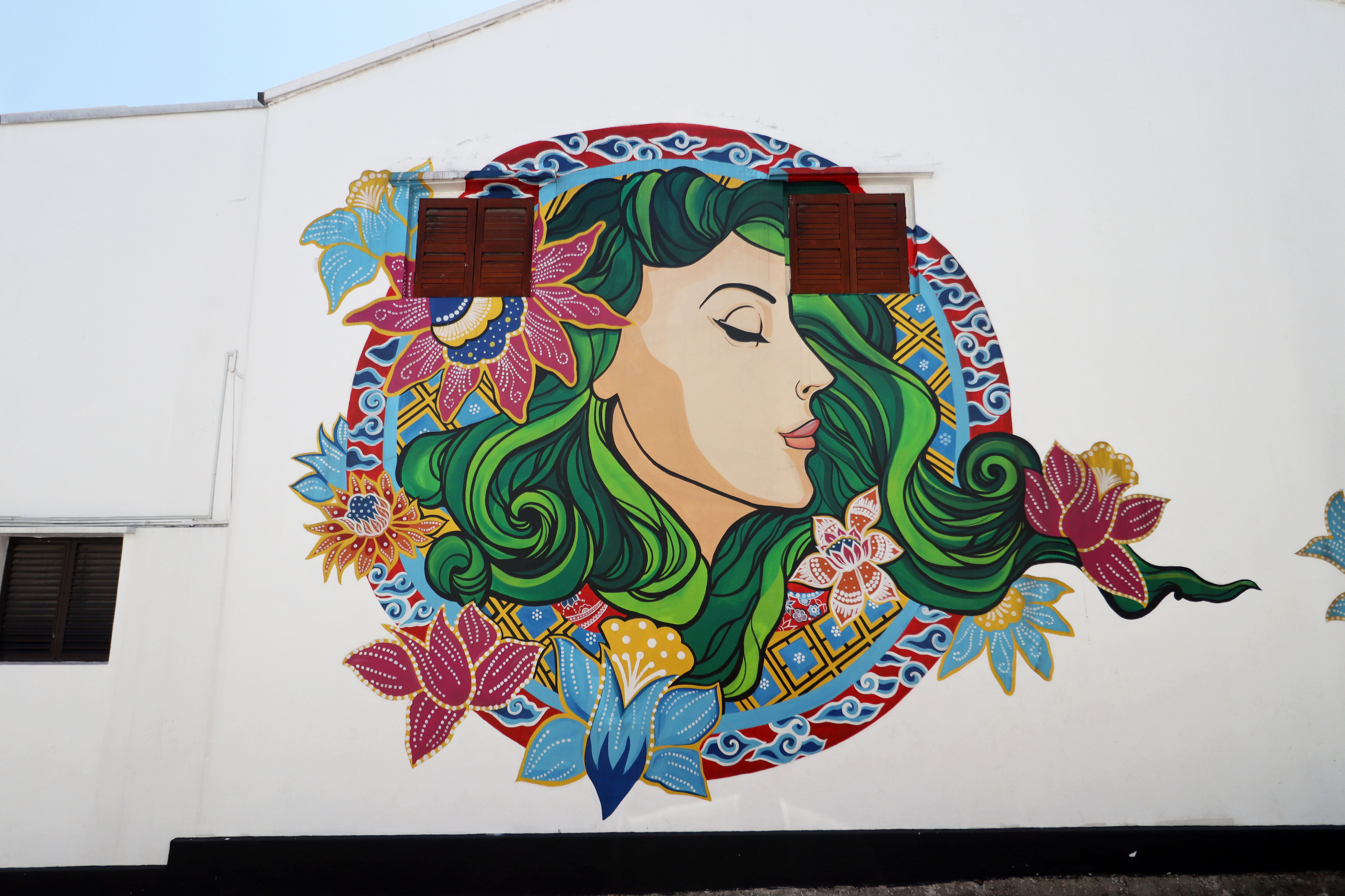 Batik Girl by SGTA STUDIO1 | Street Art NSW
