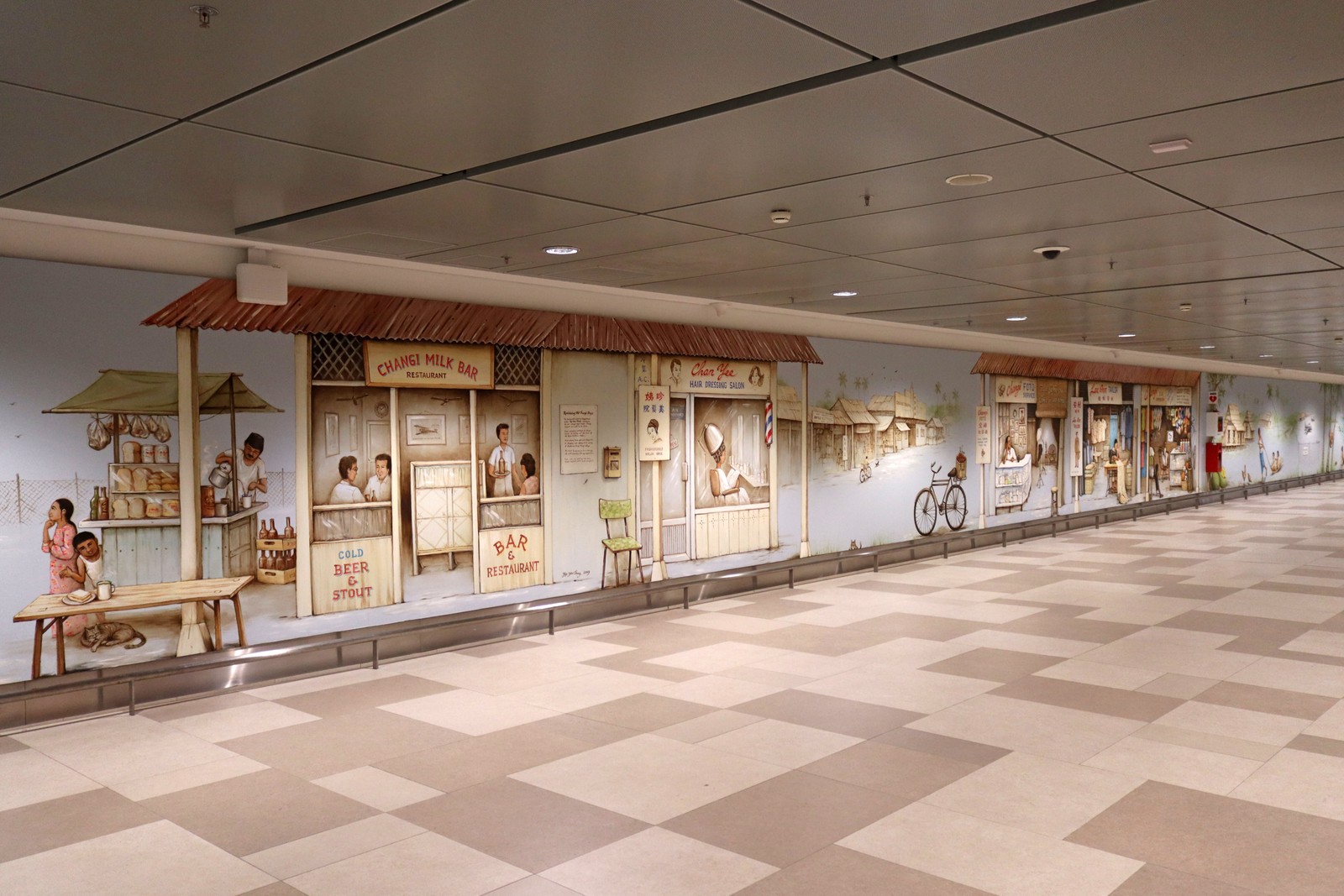 Reminiscing Old Changi Days by Yip Yew Chong | Street Art NSW
