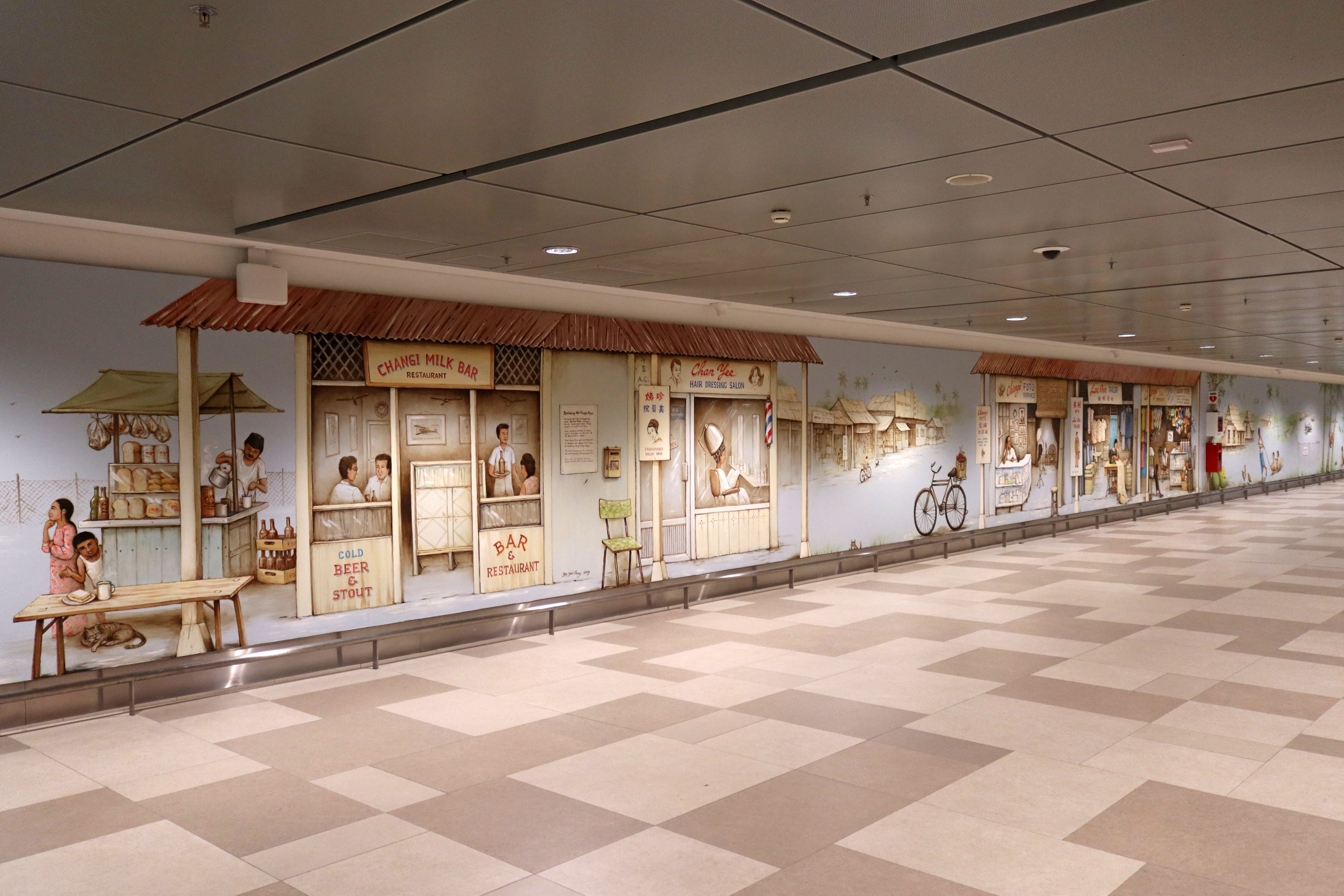 Reminiscing Old Changi Days by Yip Yew Chong | Street Art NSW