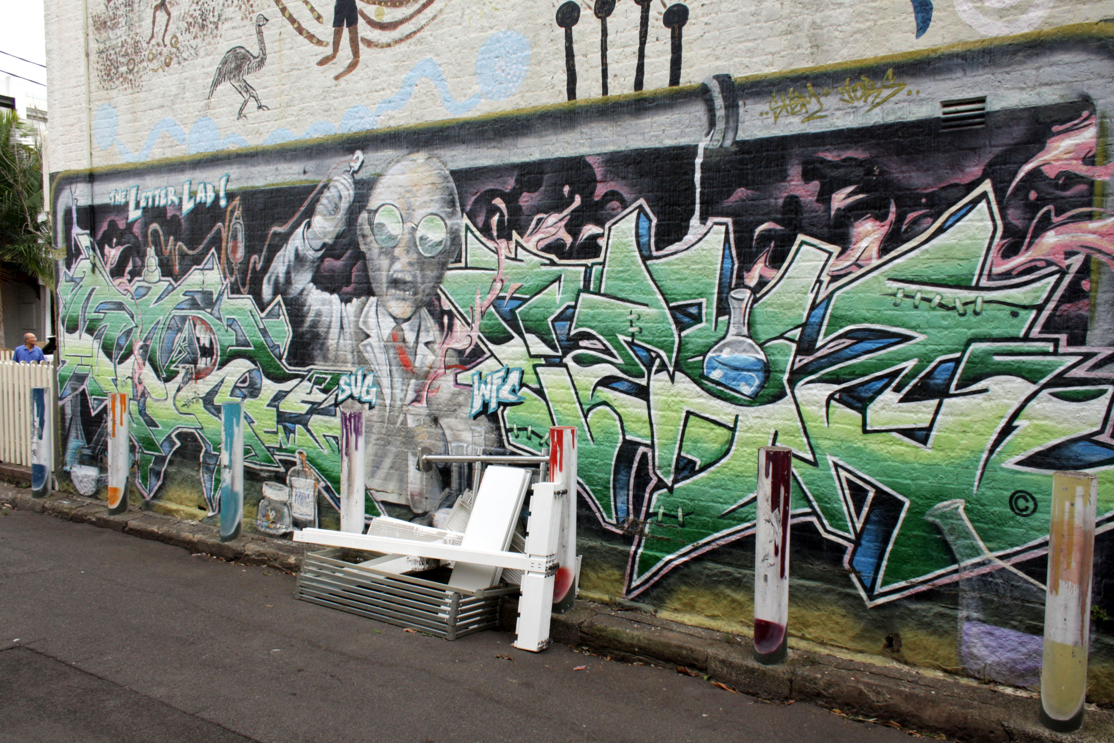 The Letter Lab by Teazer | Street Art NSW