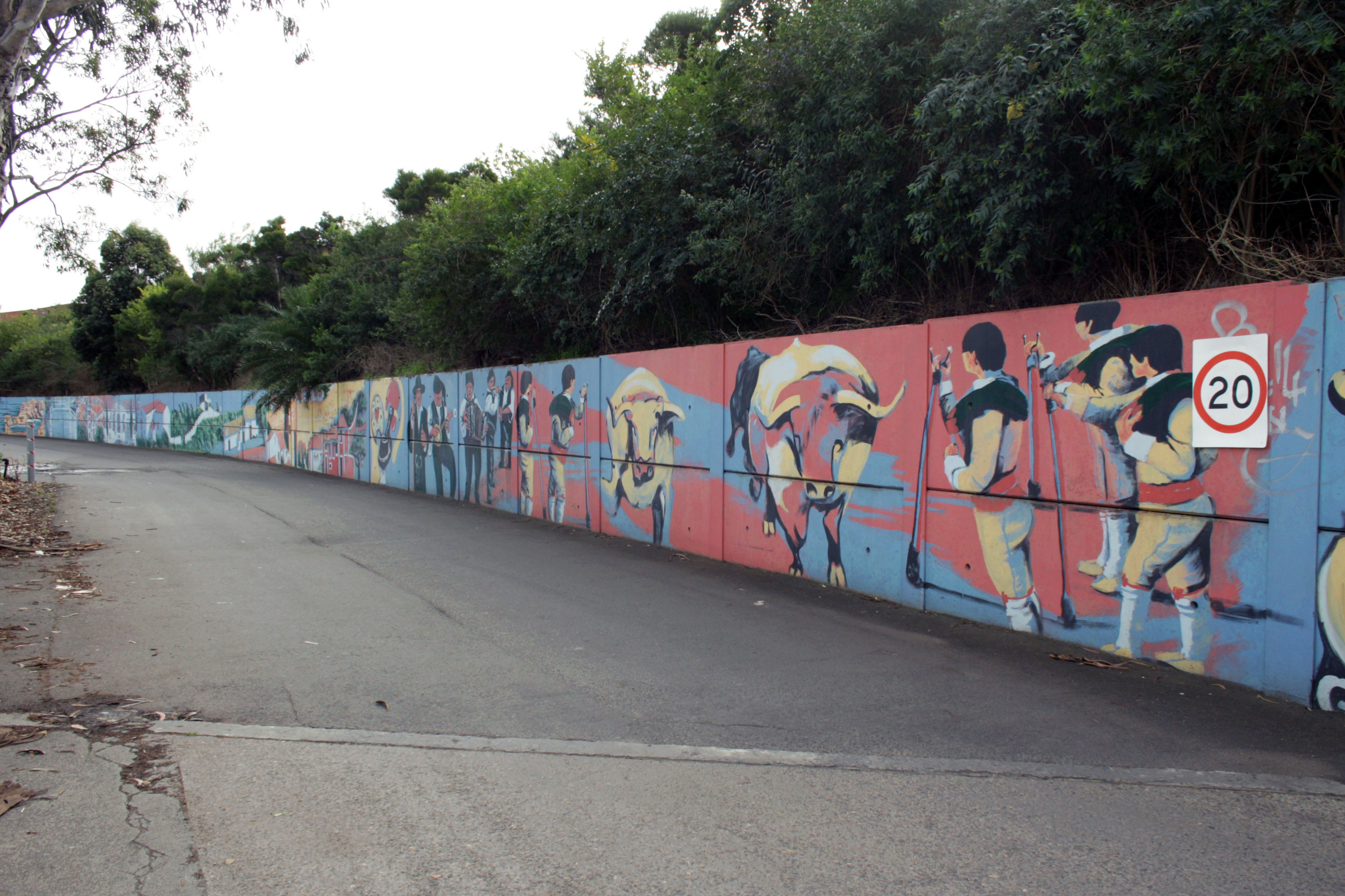 Domio Aoi Rey De Portvgal by April Keogh | Street Art NSW