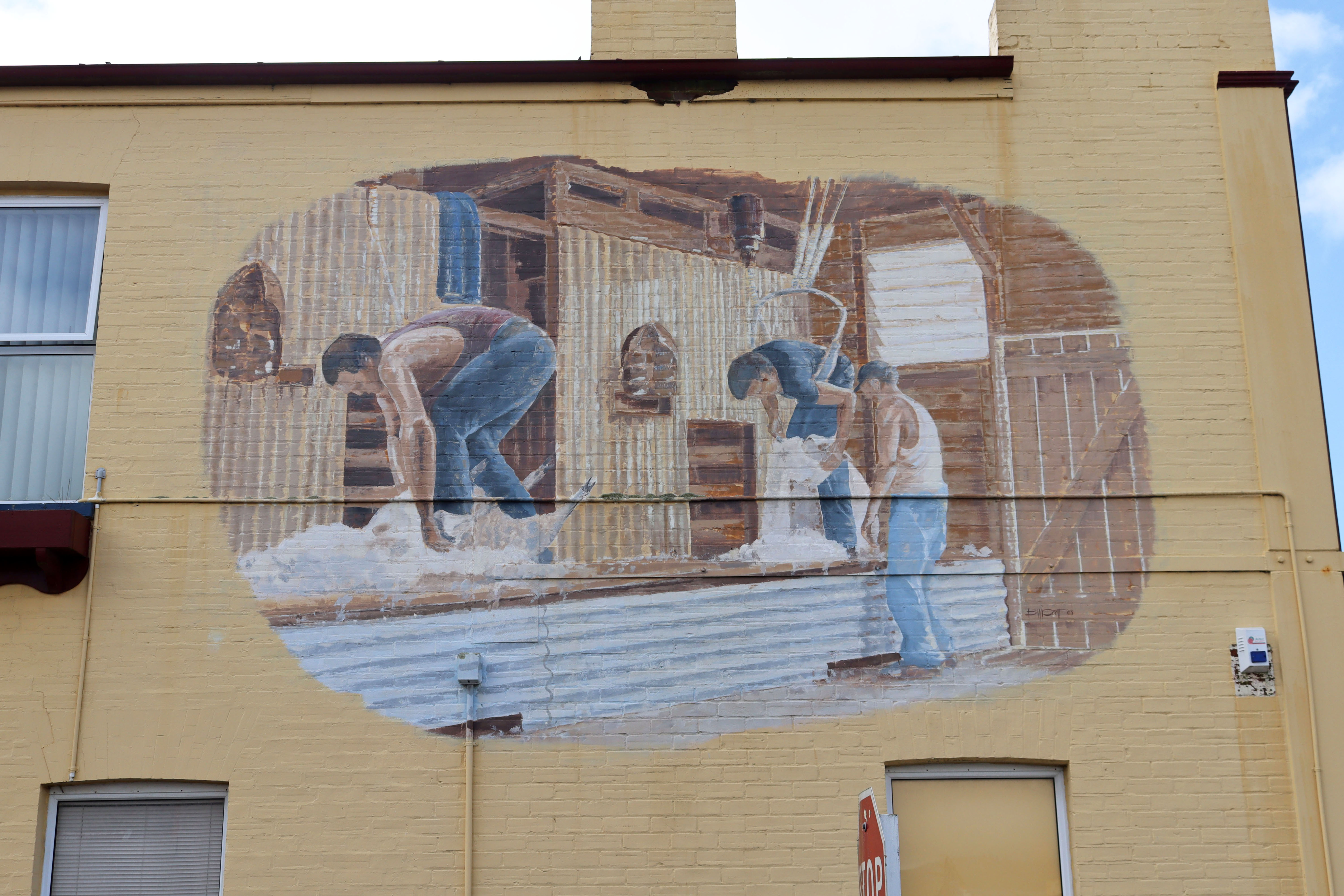 Untitled by Bill Scott | Street Art NSW