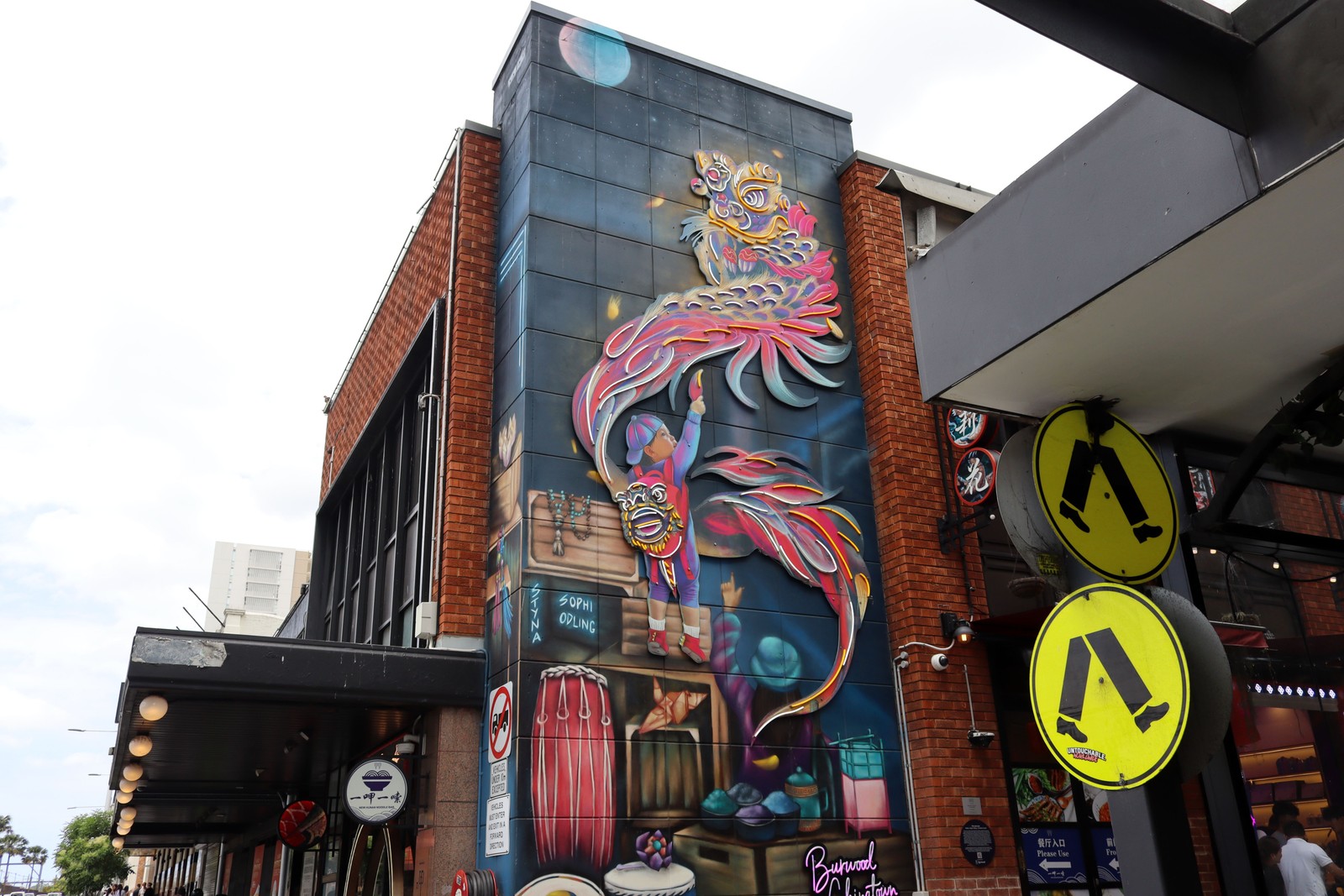 The Last Lion by Sophi Odling | Street Art NSW
