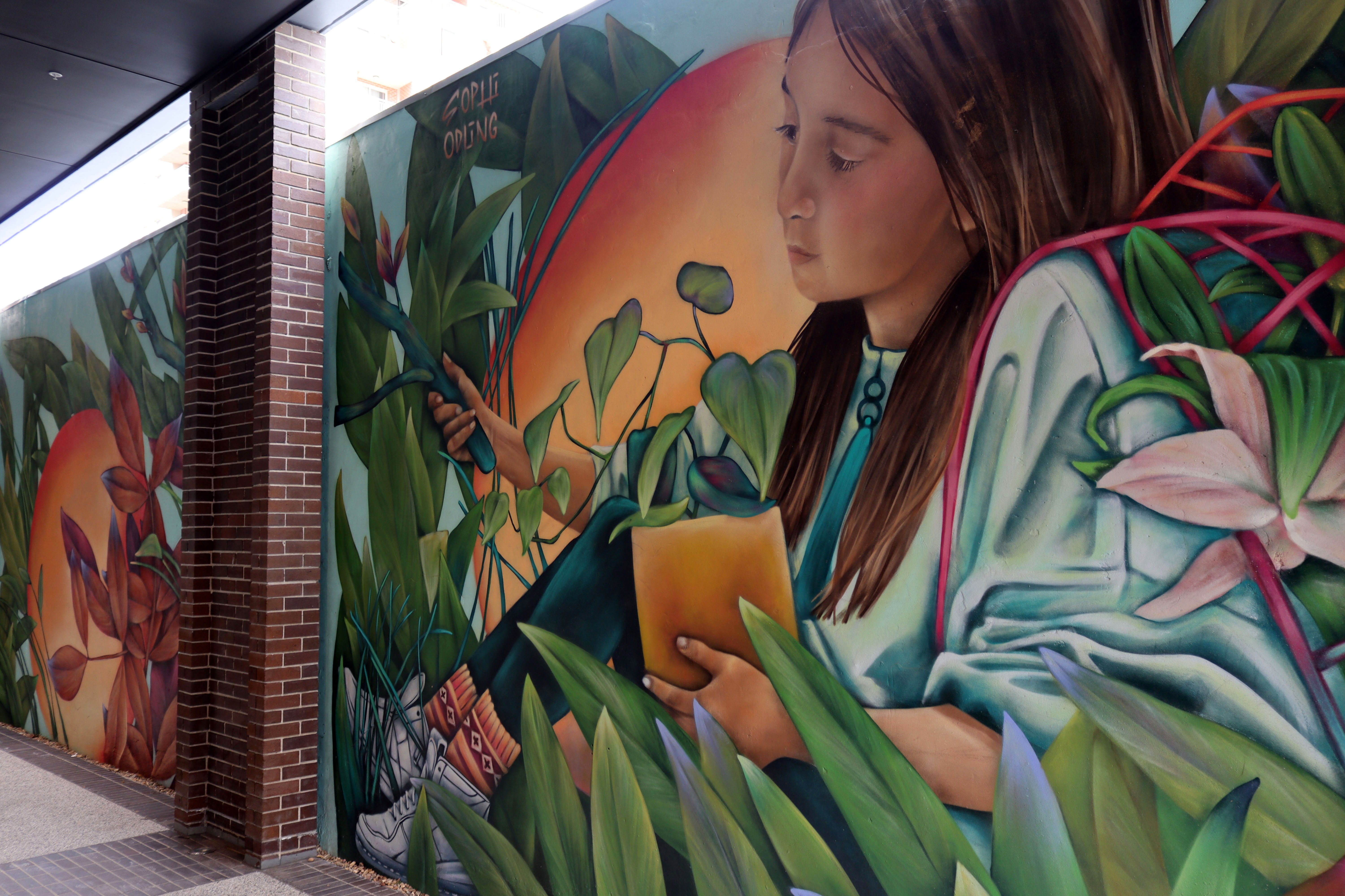 The Botanist by Sophi Odling | Street Art NSW