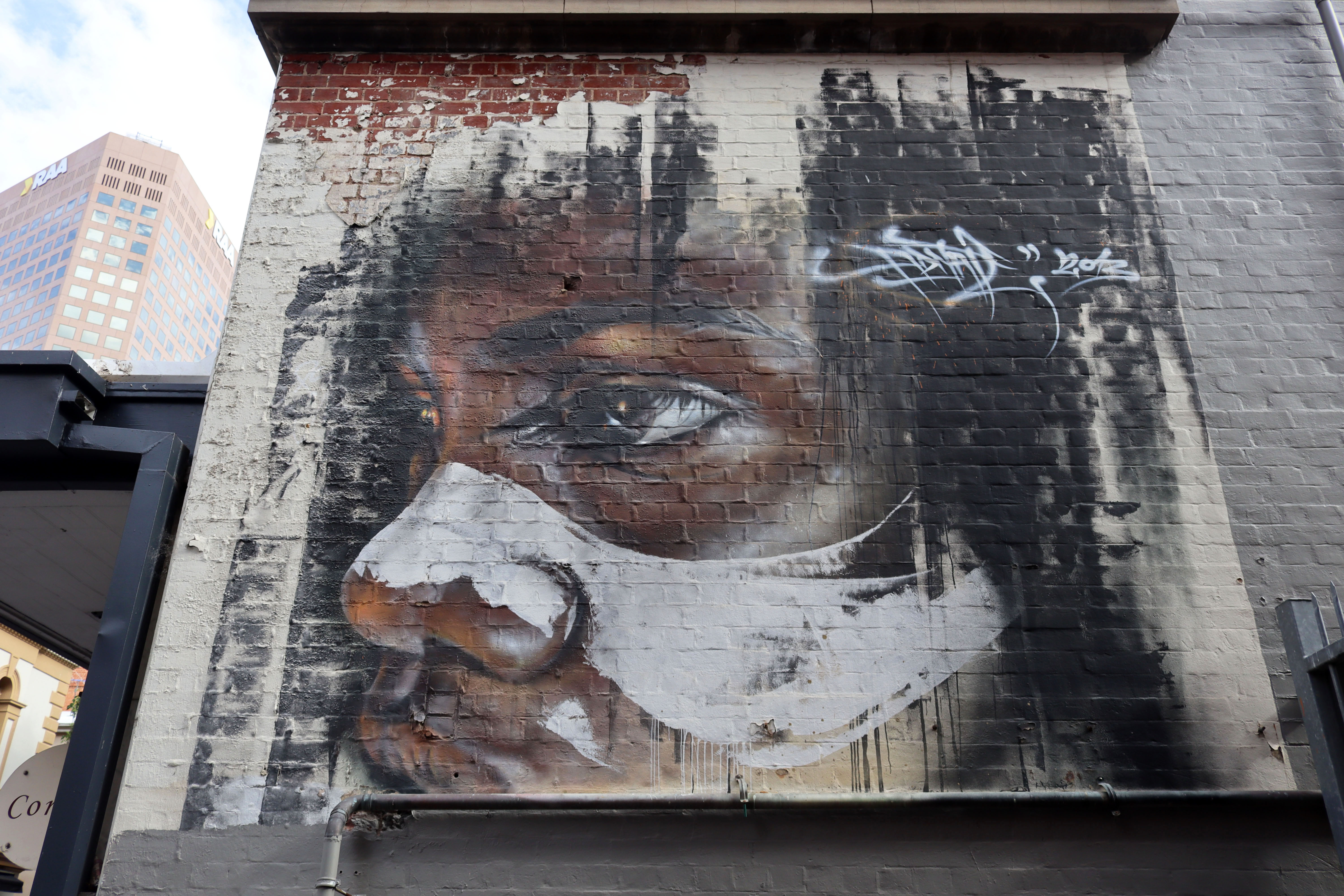 Untitled by Adnate | Street Art NSW