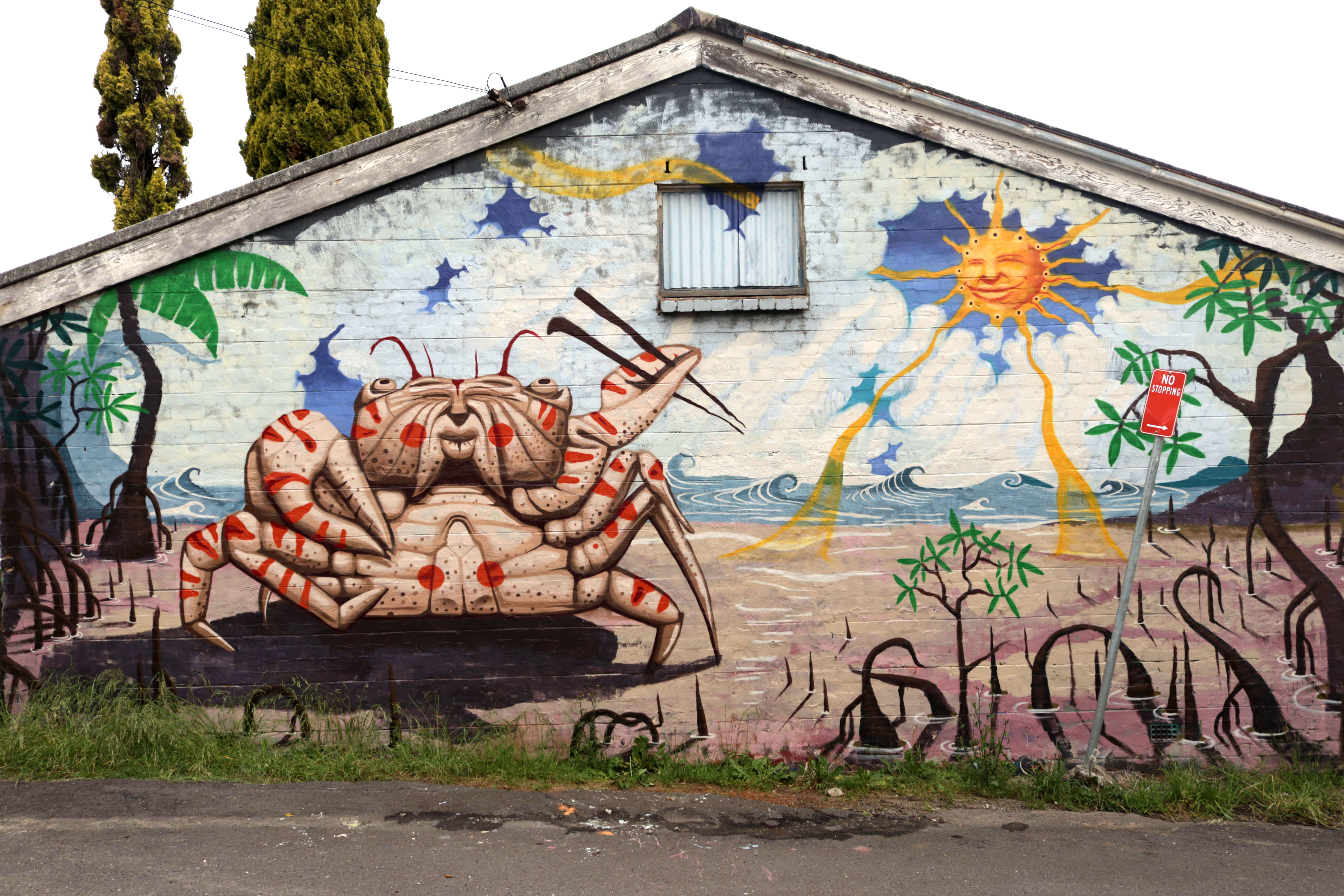 Untitled by Mahtous | Street Art NSW
