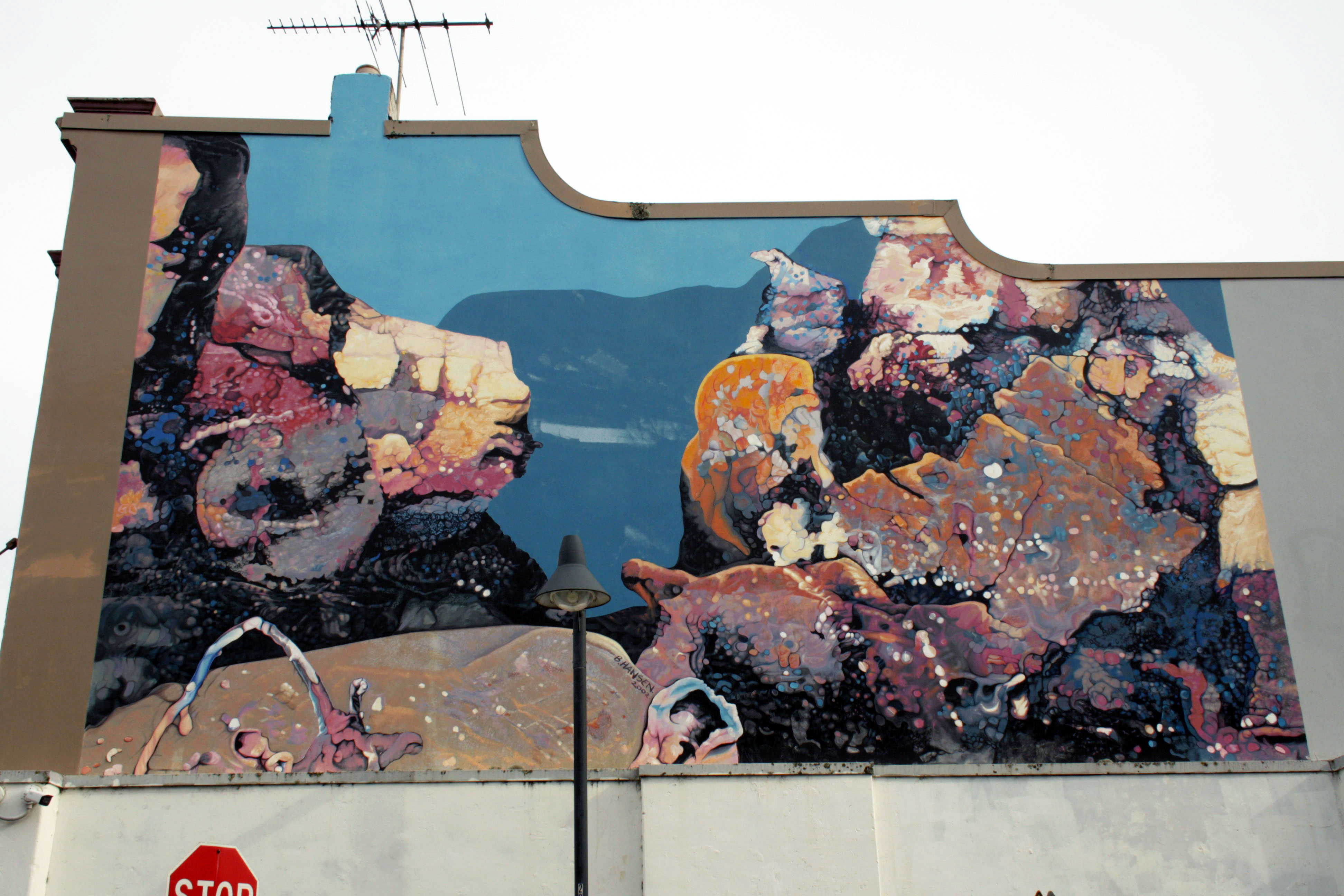 Mountain Boulders by Birgette Hansen | Street Art NSW