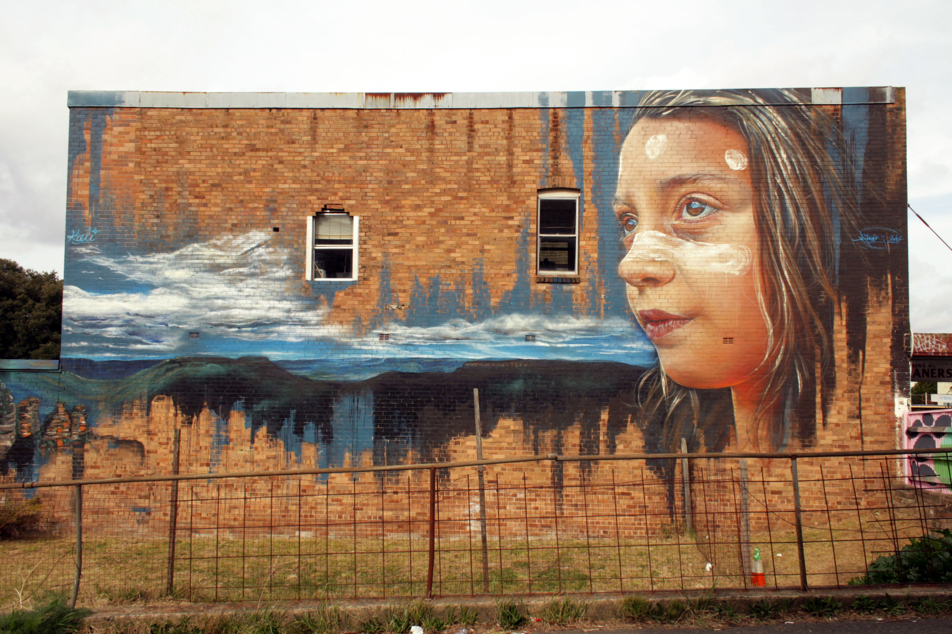 Mountains Spirit by Adnate | Street Art NSW