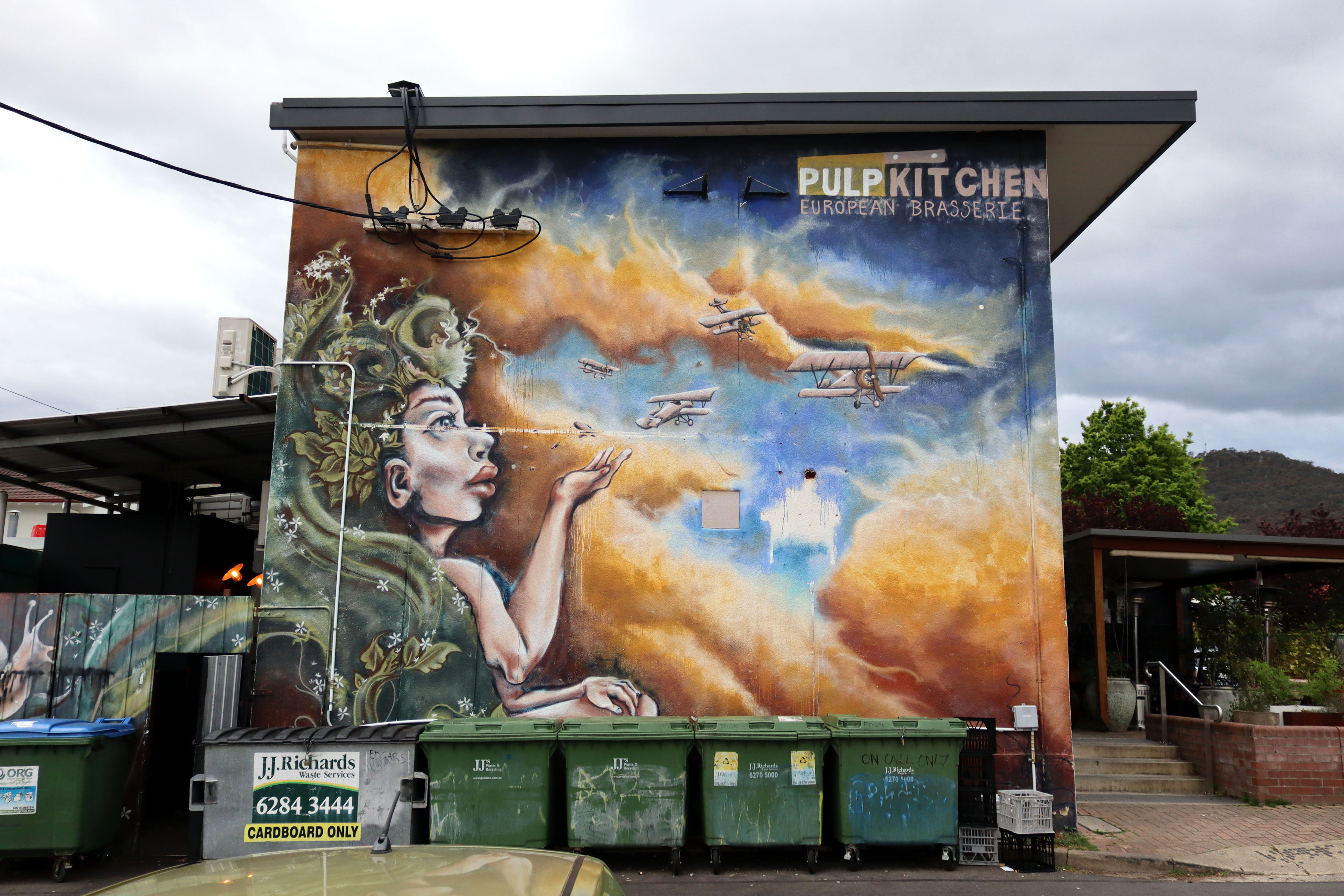 Pulp Kitchen European Brasserie by Goodie | Street Art NSW