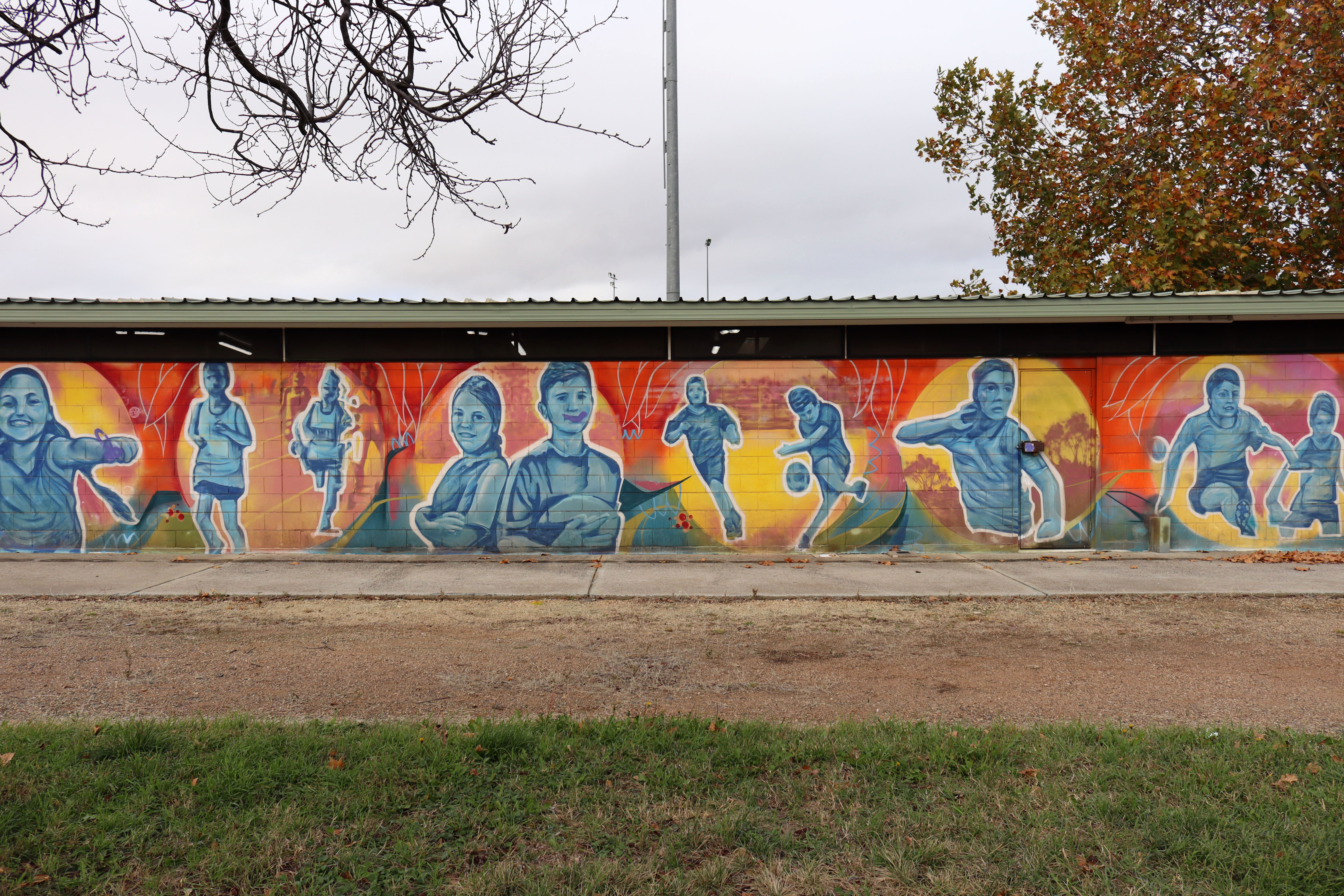Majura Football Club by John VOIR | Street Art NSW