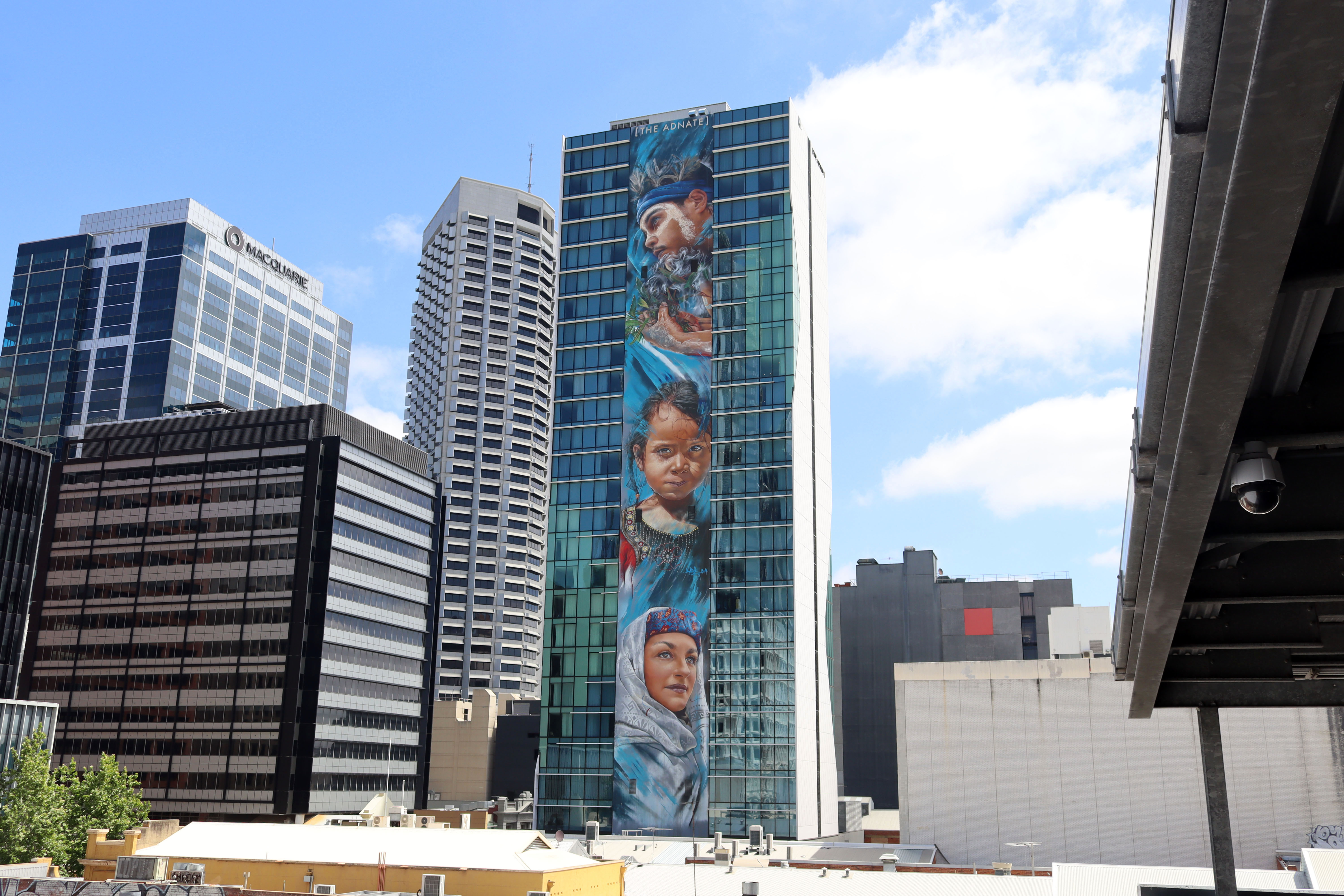 The Adnate Mega Mural by Adnate | Street Art NSW