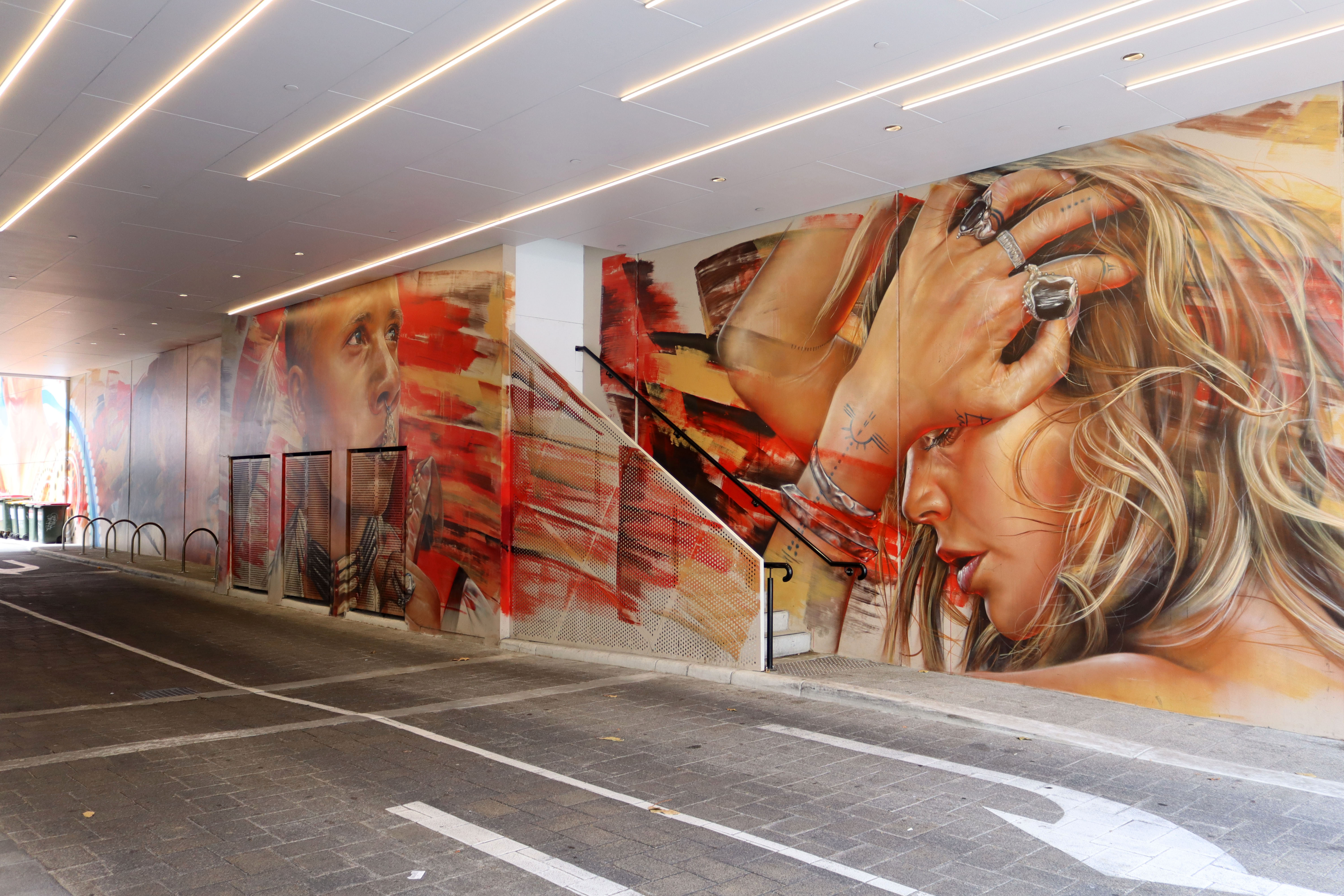 Laneway Mural by Adnate | Street Art NSW