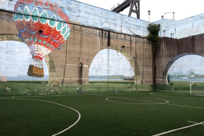 KGV Mural - Present Day