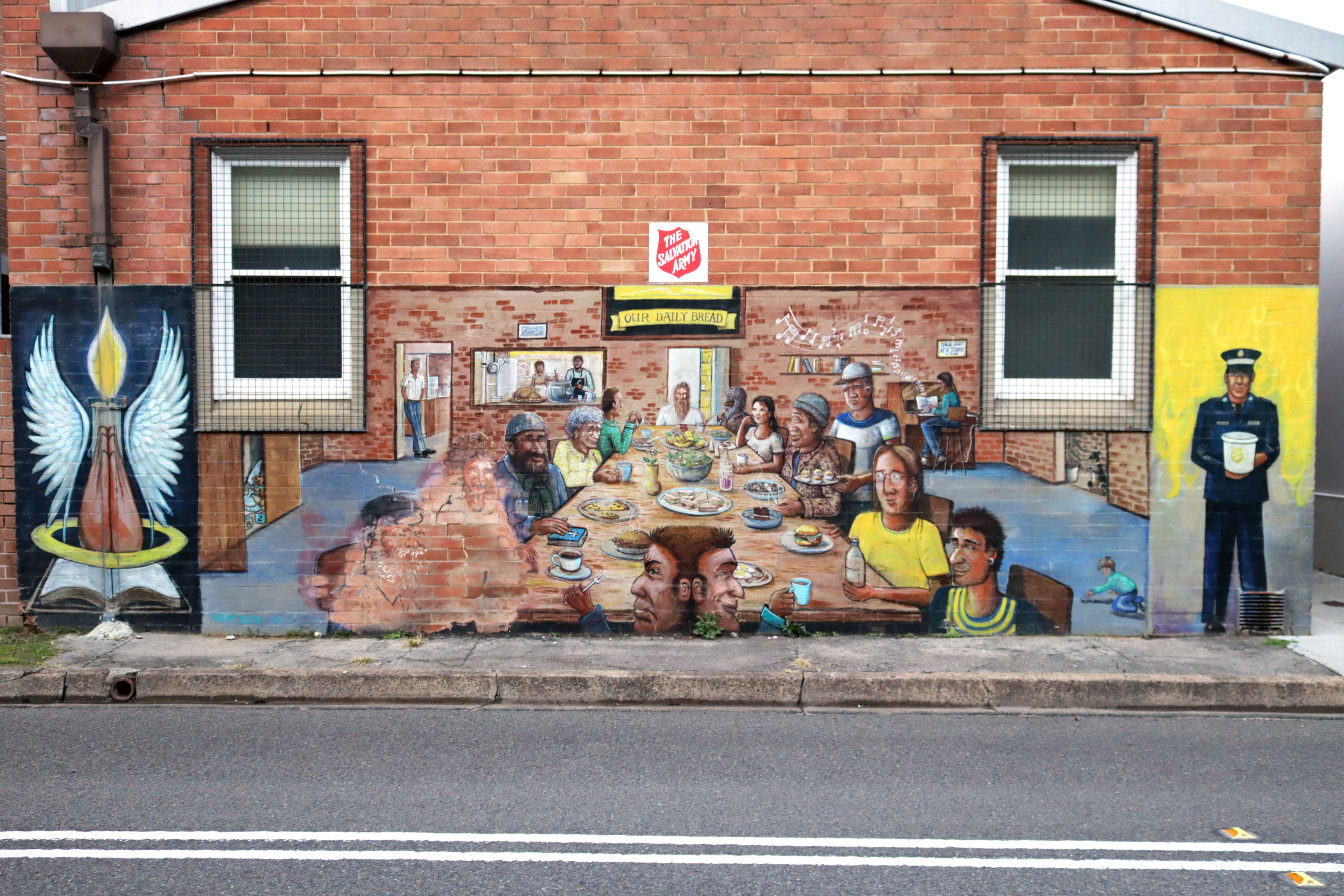 Untitled by Mark Budd | Street Art NSW