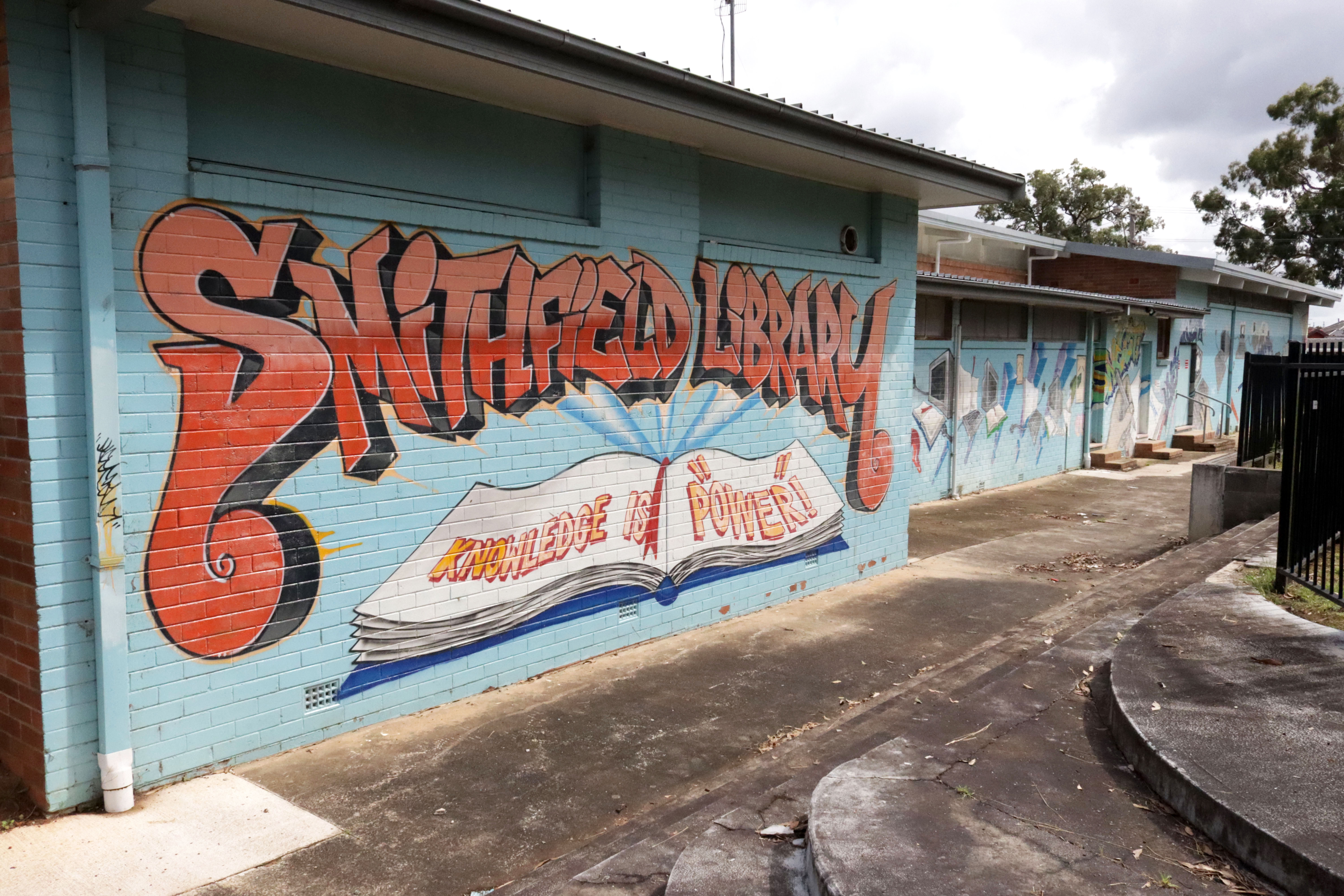 Knowledge Is Power by Ian Ballesteros | Street Art NSW