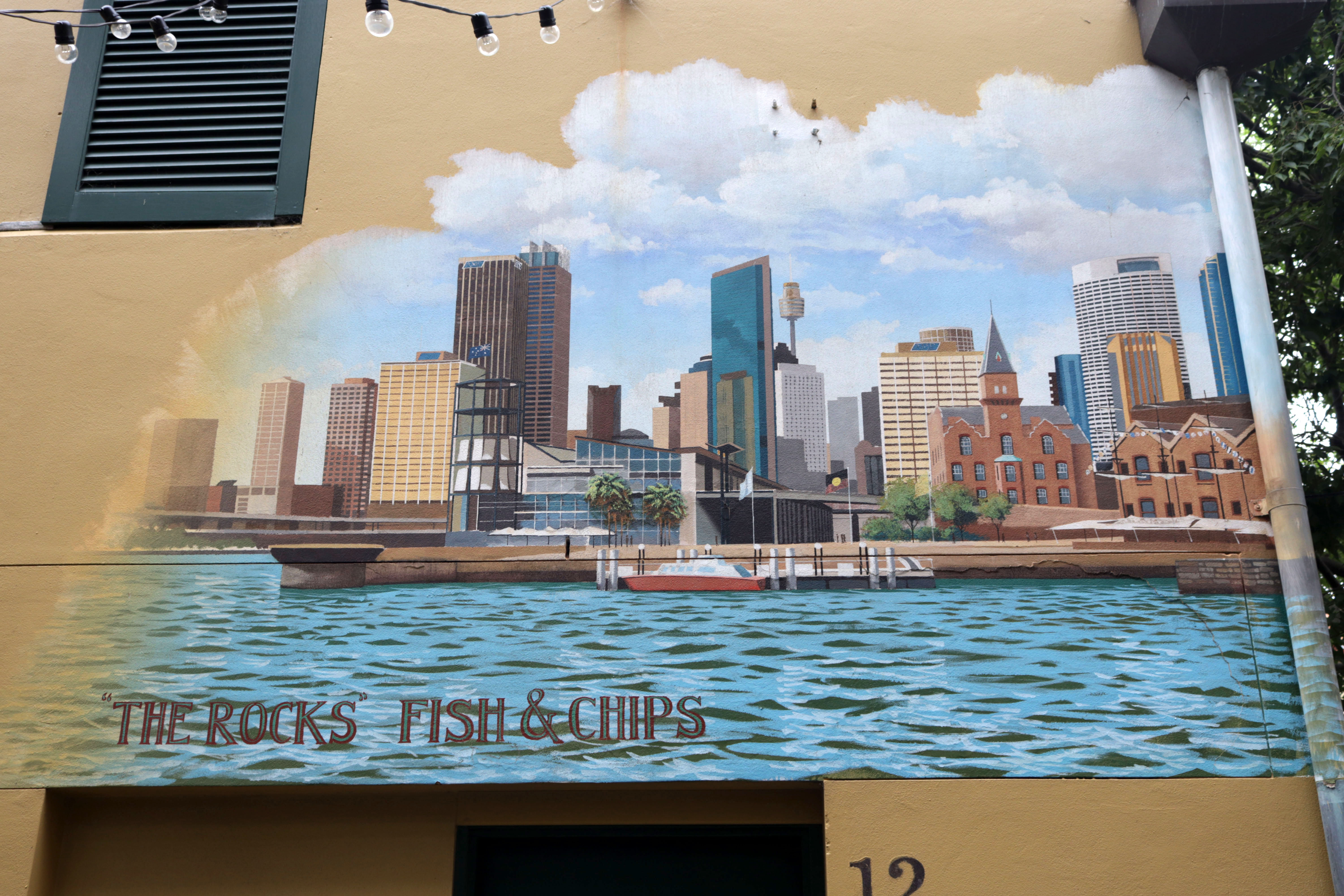 A View of The Rocks by Michael Lynn | Street Art NSW