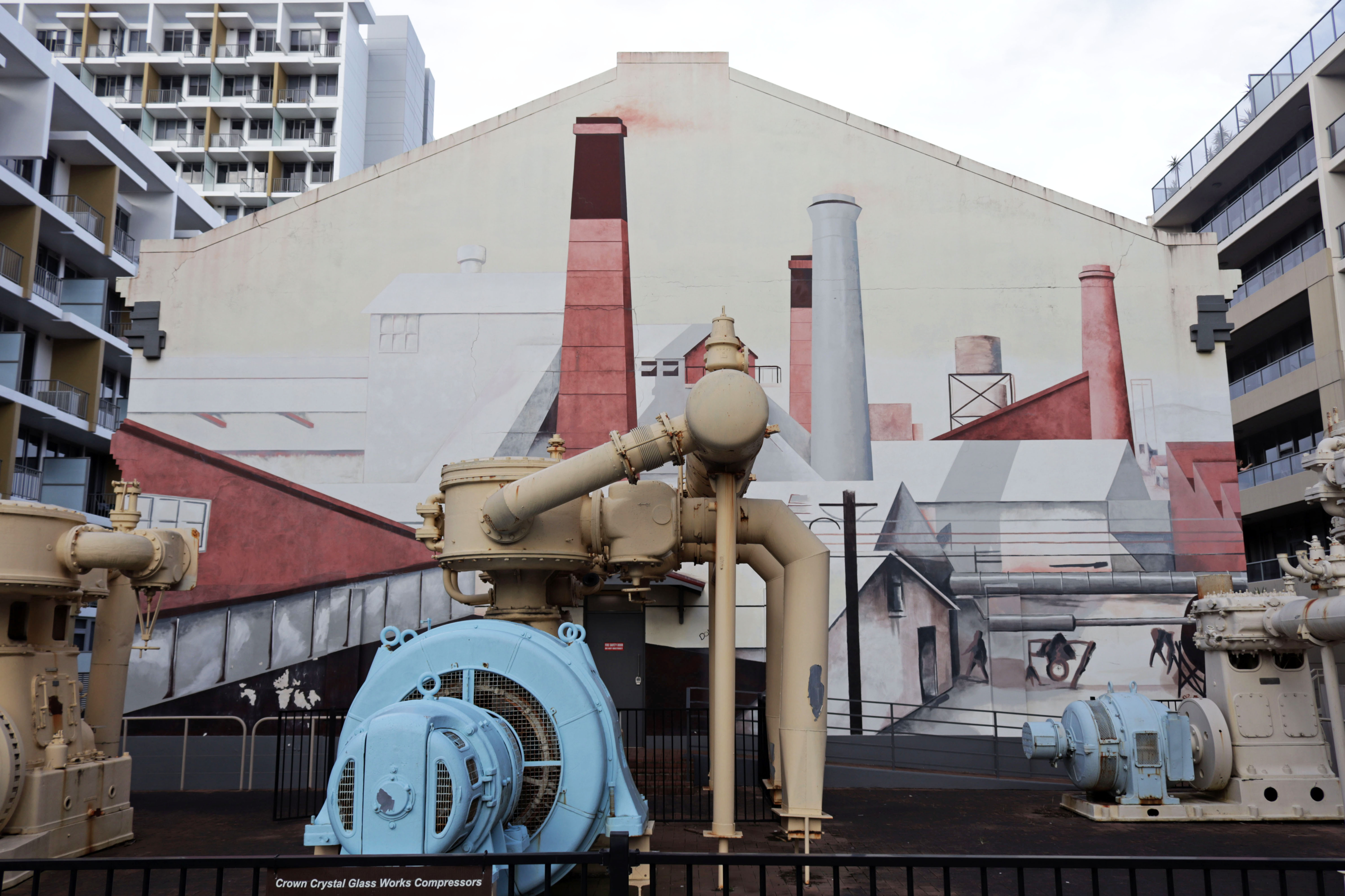 Crown Crystal Glass Works | Street Art NSW