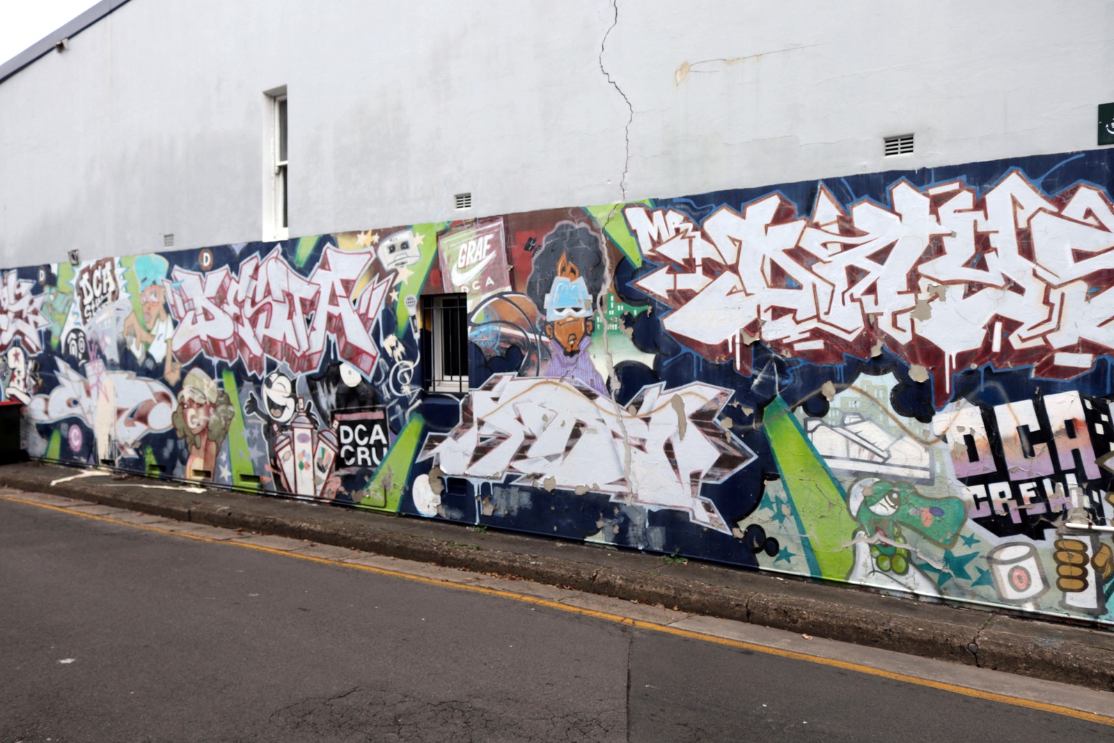 Untitled by DCA Crew | Street Art NSW