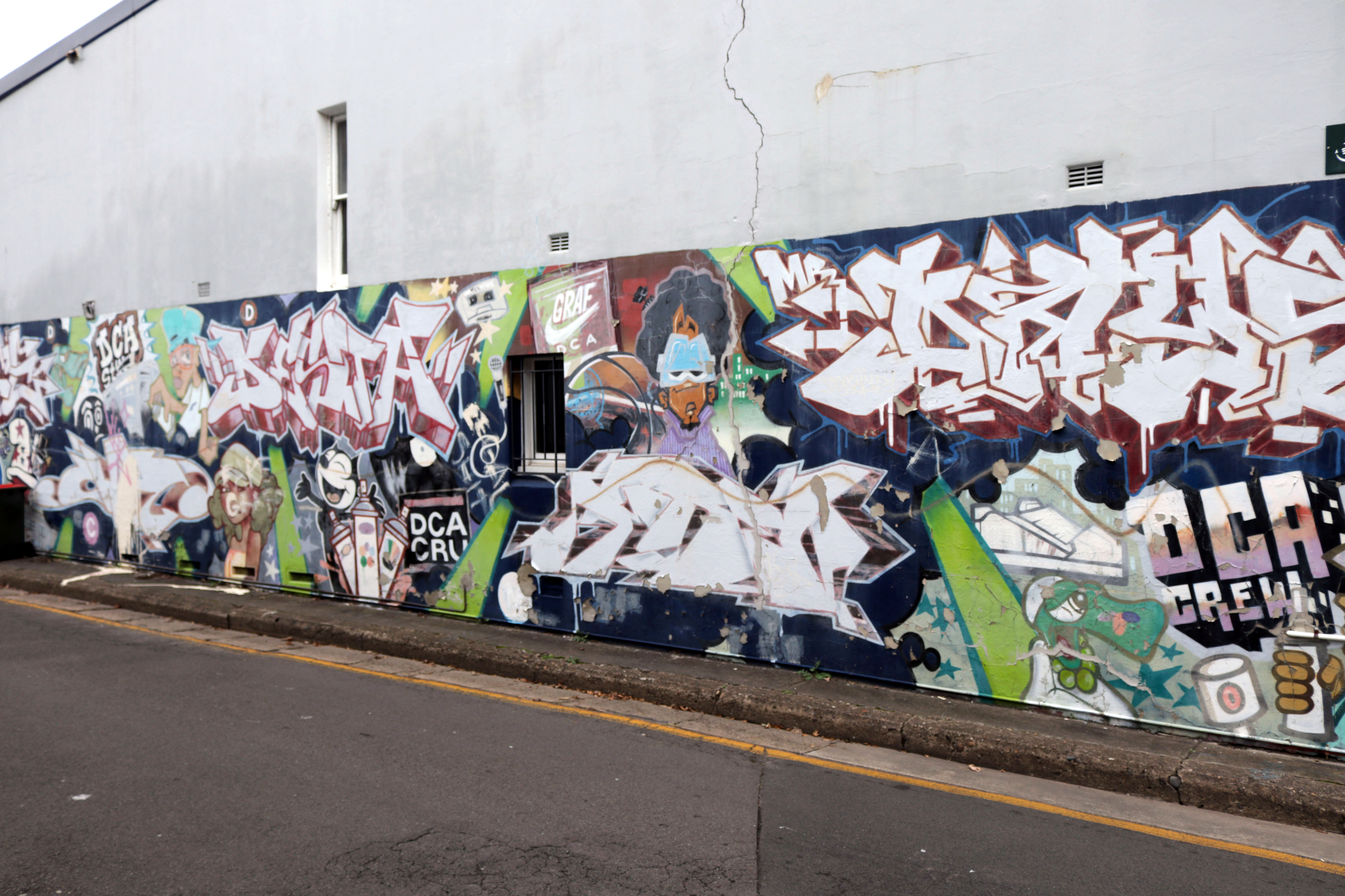 Untitled by DCA Crew | Street Art NSW