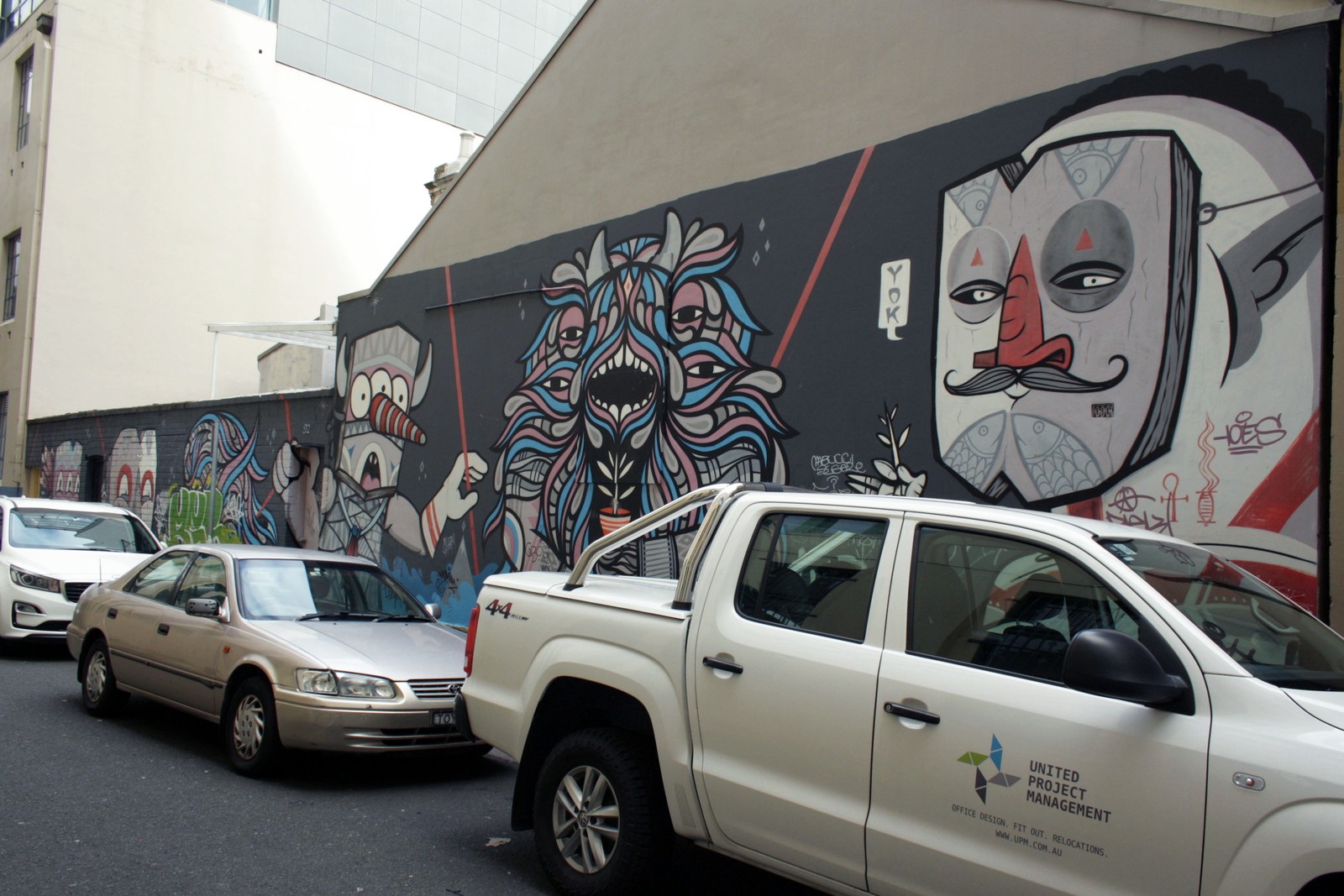 Nithsdale Lane by Funskull | Street Art NSW