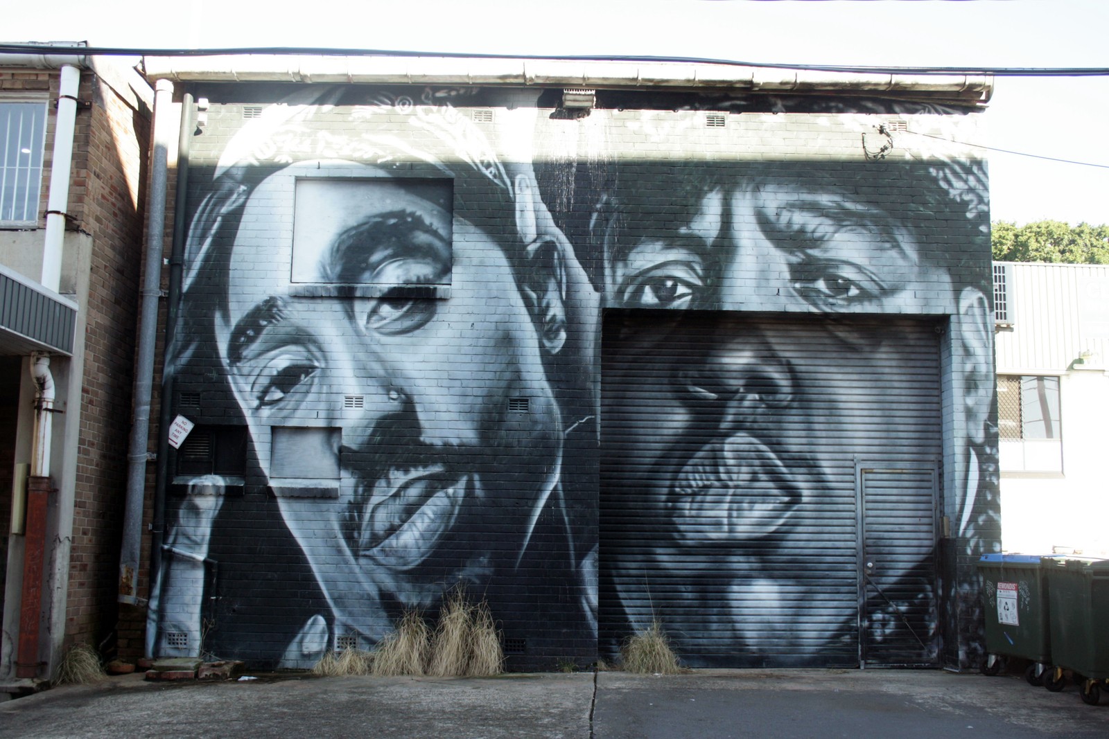 Tupac Shakur and Biggie Smalls by Mark Taylor | Street Art NSW