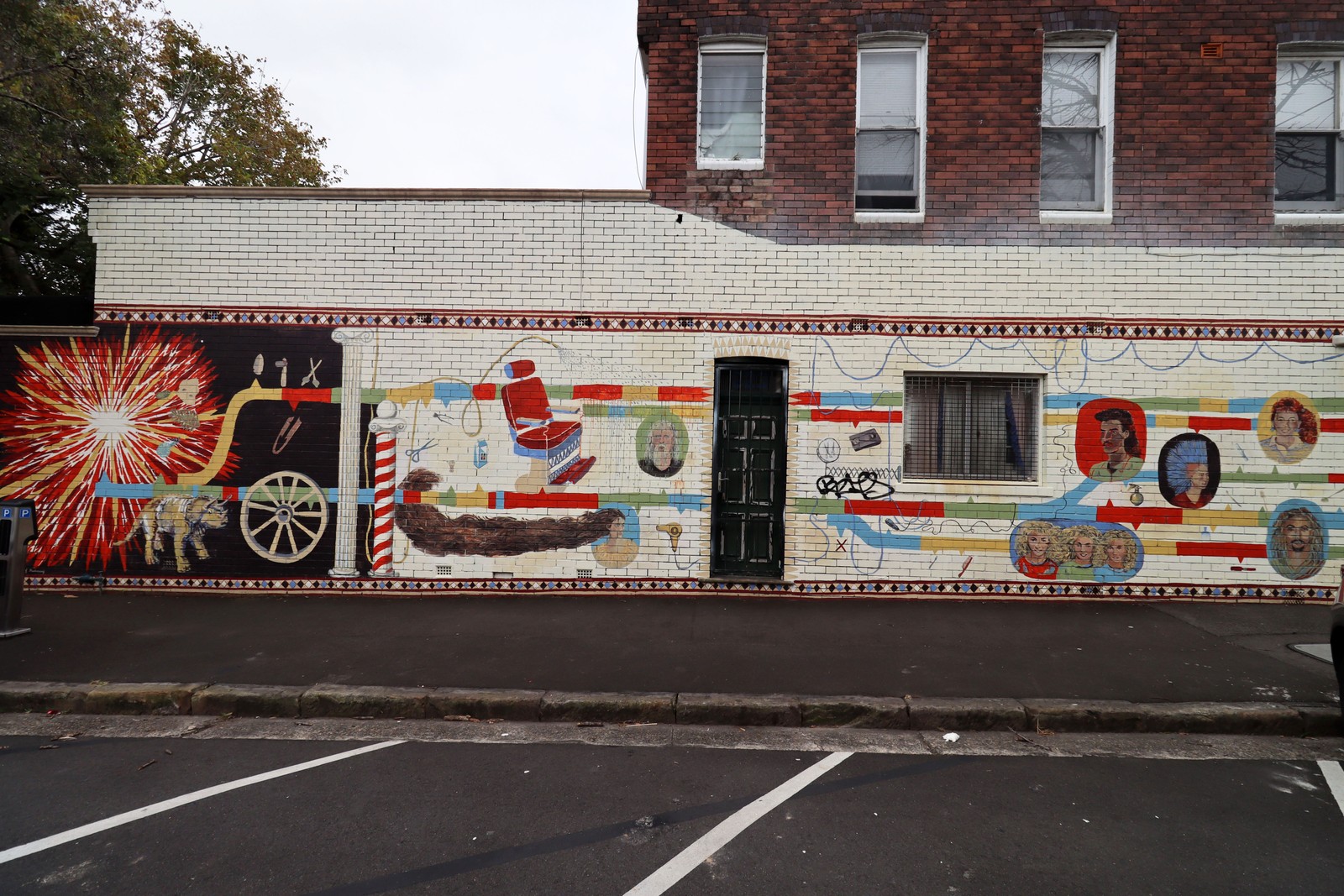 The Illustrated History of Hairdressing by Ida Lawrence | Street Art NSW