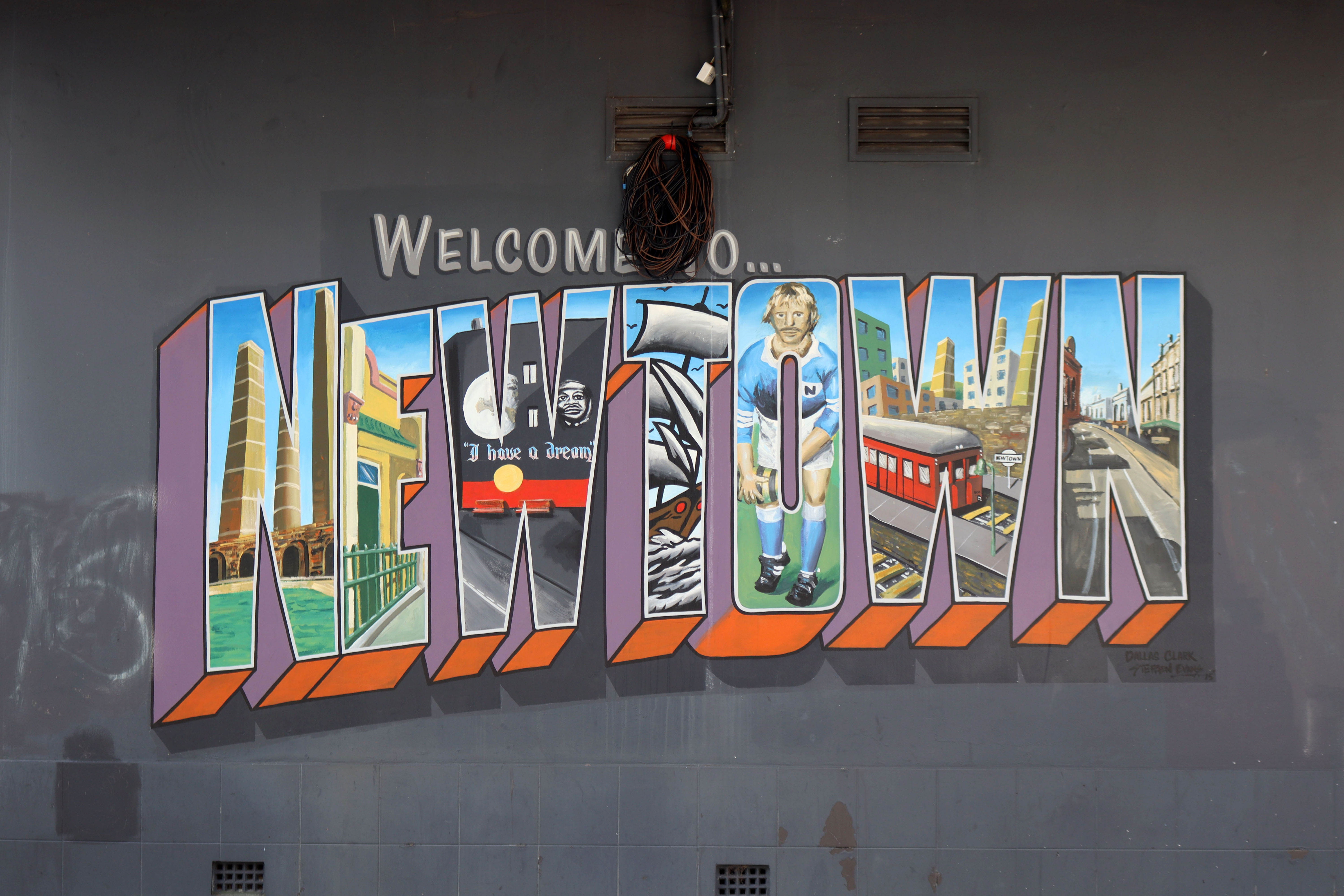 Postcard from Newtown by Days One | Street Art NSW