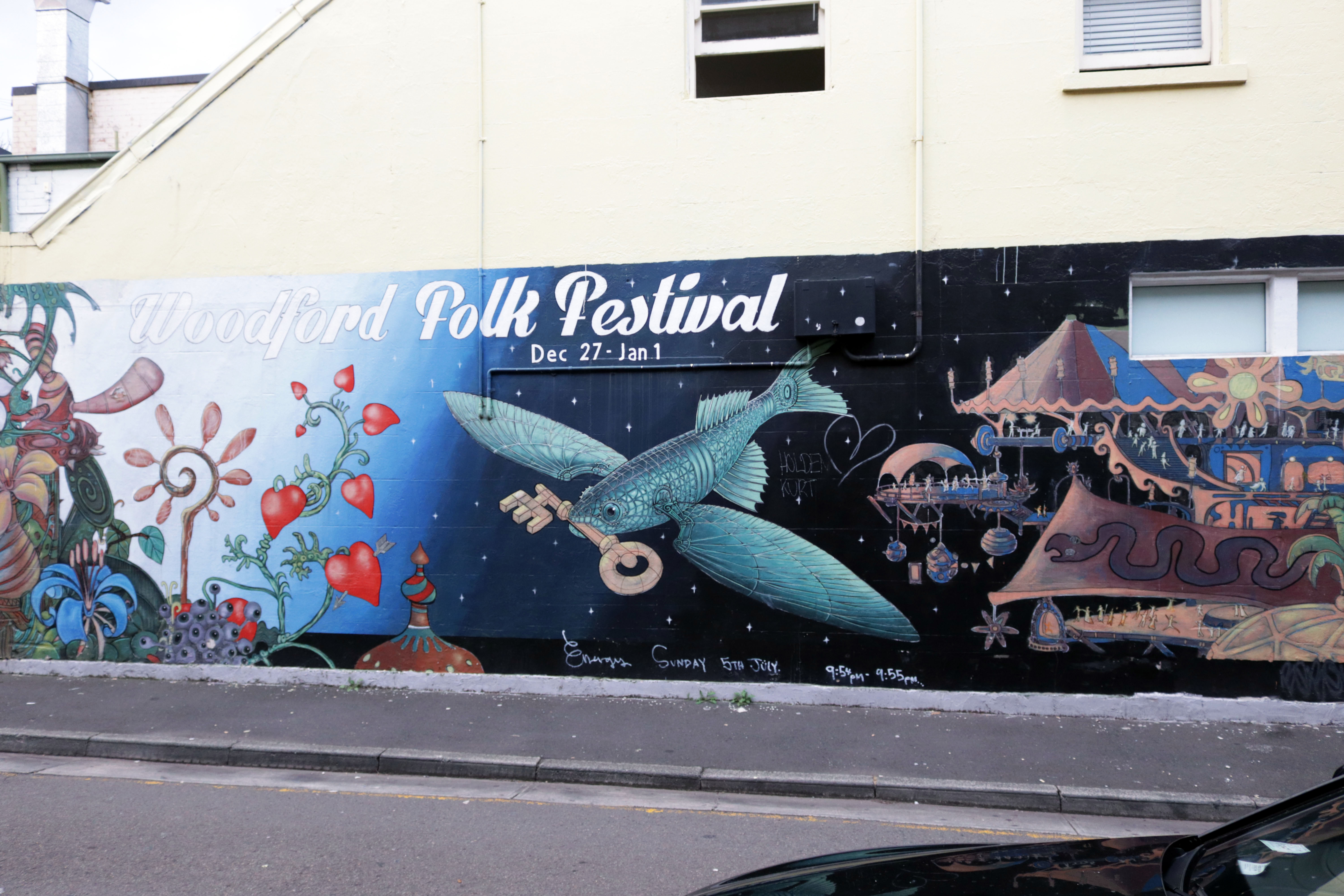 Woodford by Black Raven Media | Street Art NSW
