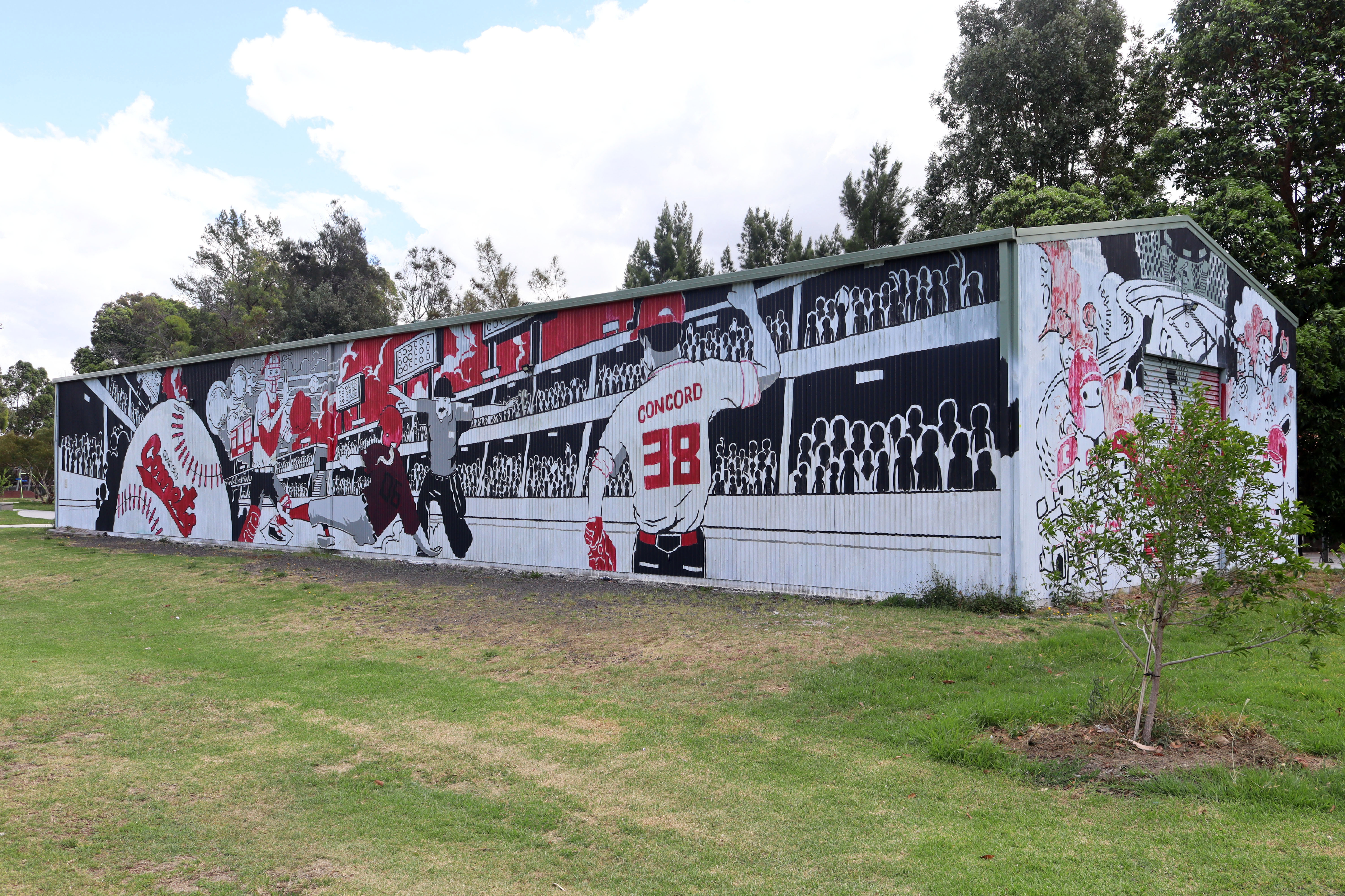 Concord Comets by Danny Sixx | Street Art NSW