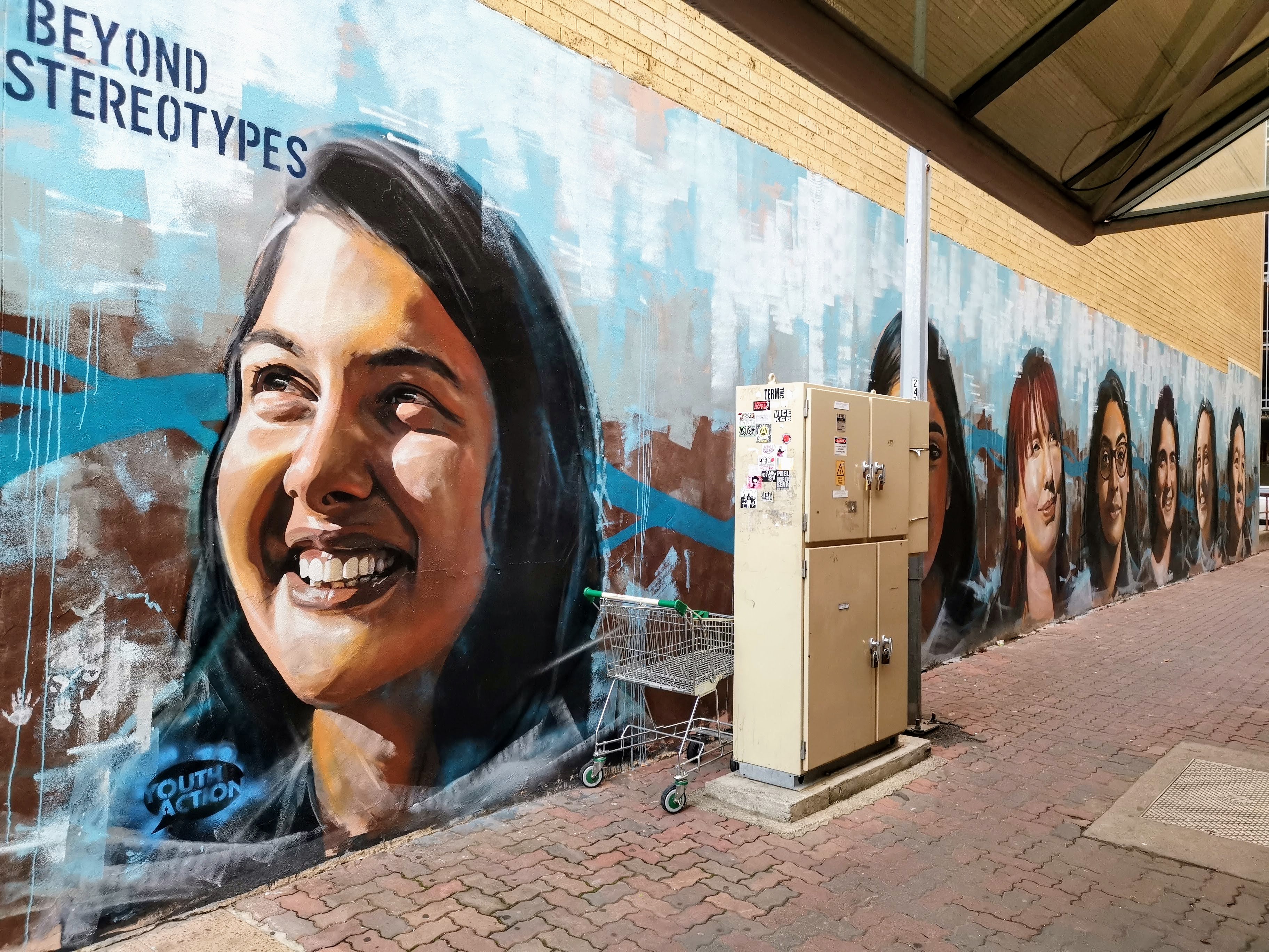 Beyond Stereotypes by Youth Action | Street Art NSW