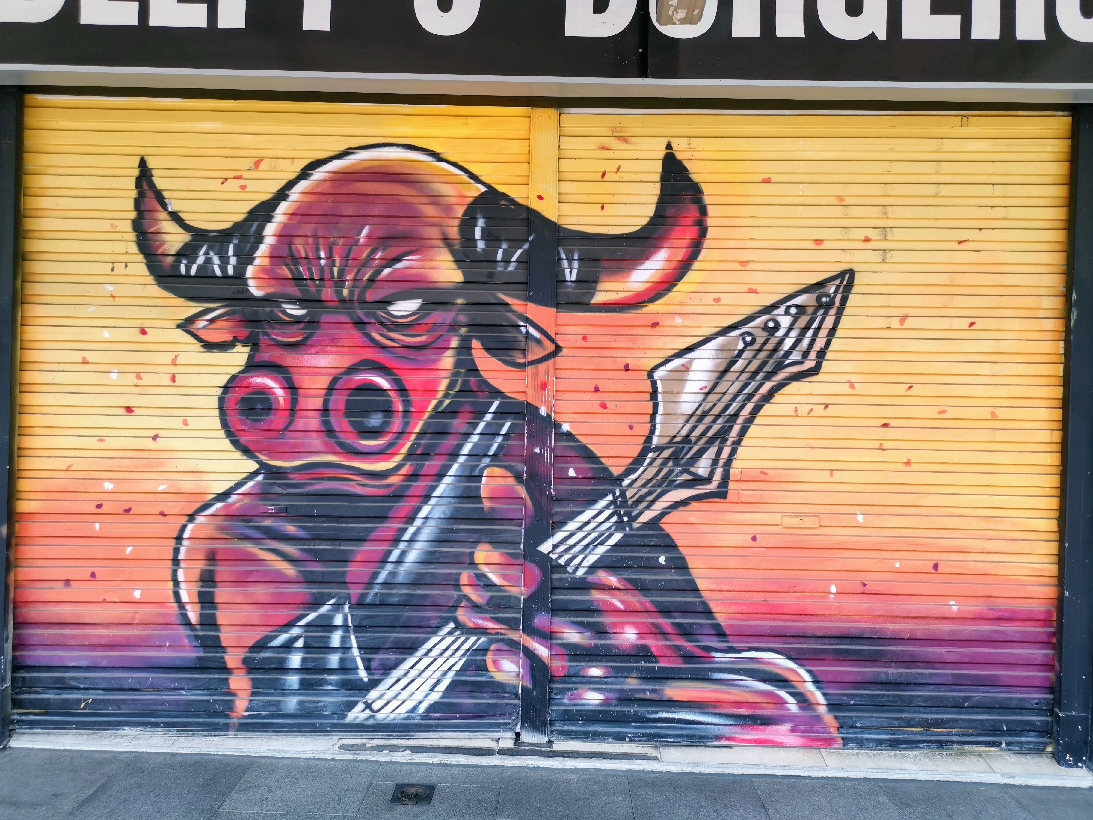 Moocifer by Shannon Boyd | Street Art NSW