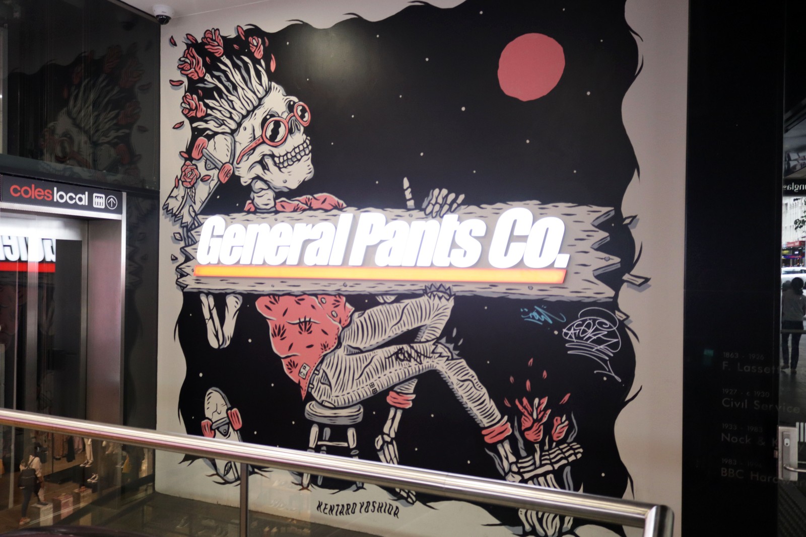 General Pants by Kentaro Yoshida | Street Art NSW