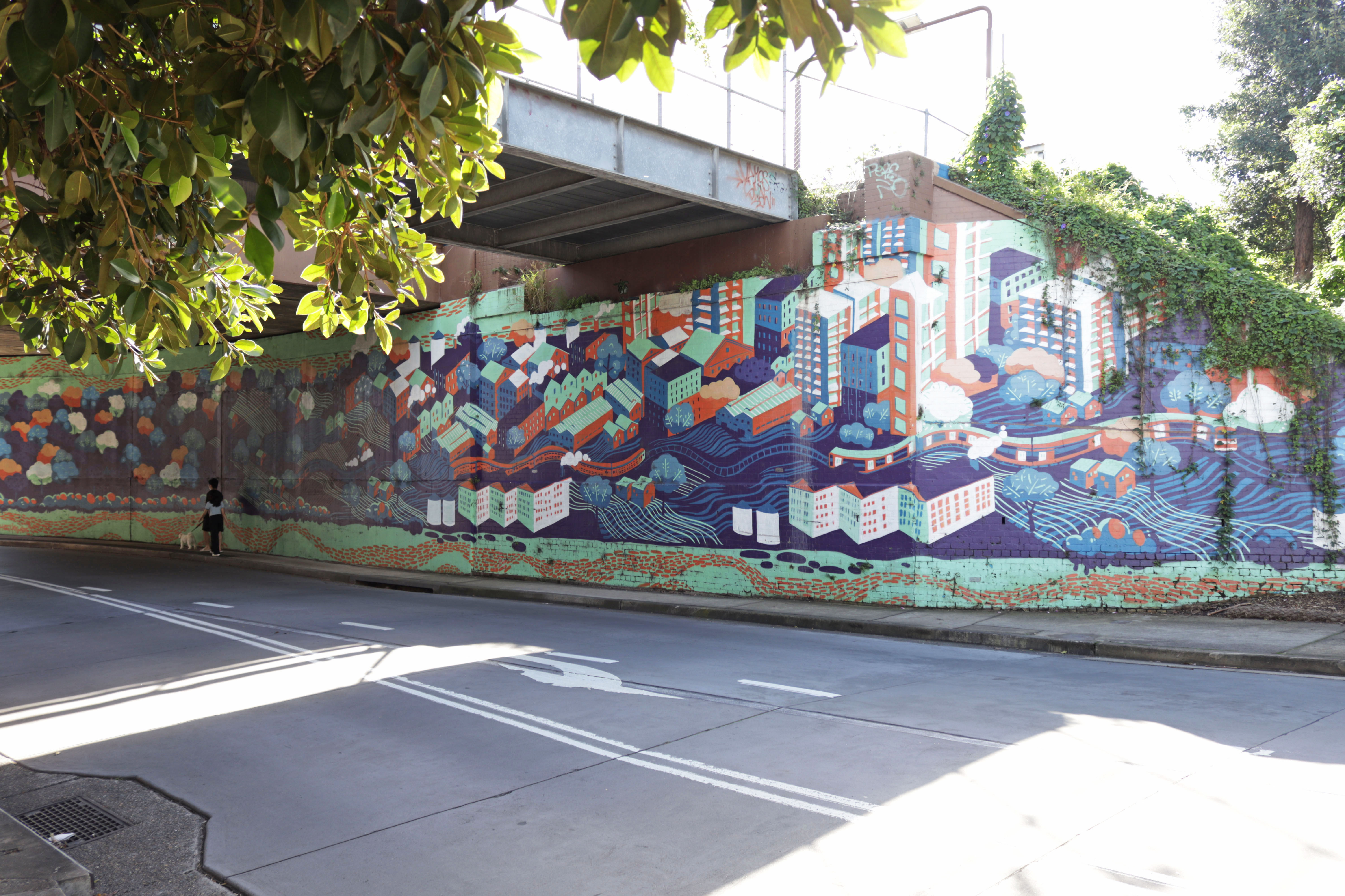 History Train by Dinalie | Street Art NSW