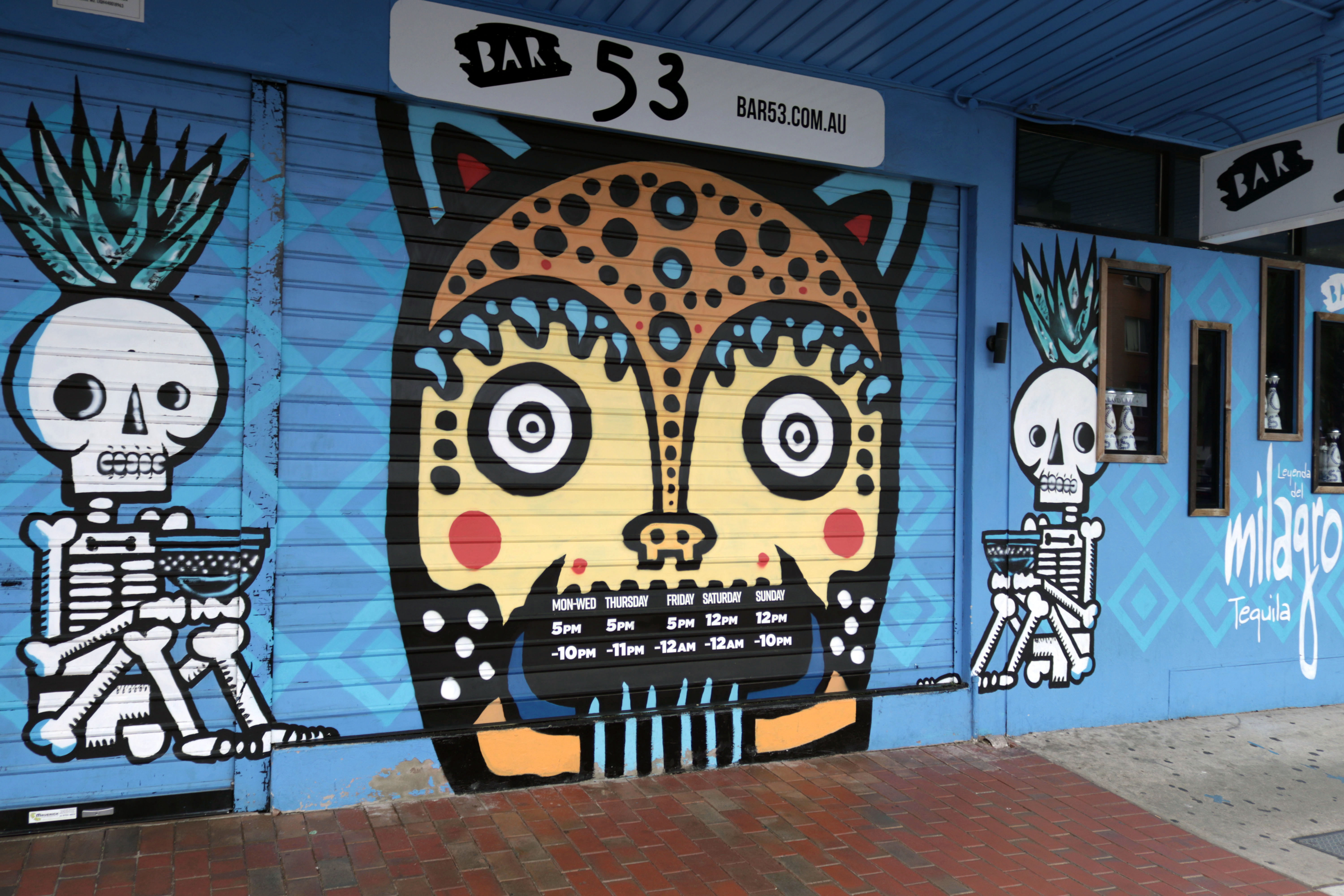 Leyenda del Milagro Tequila | Street Art NSW