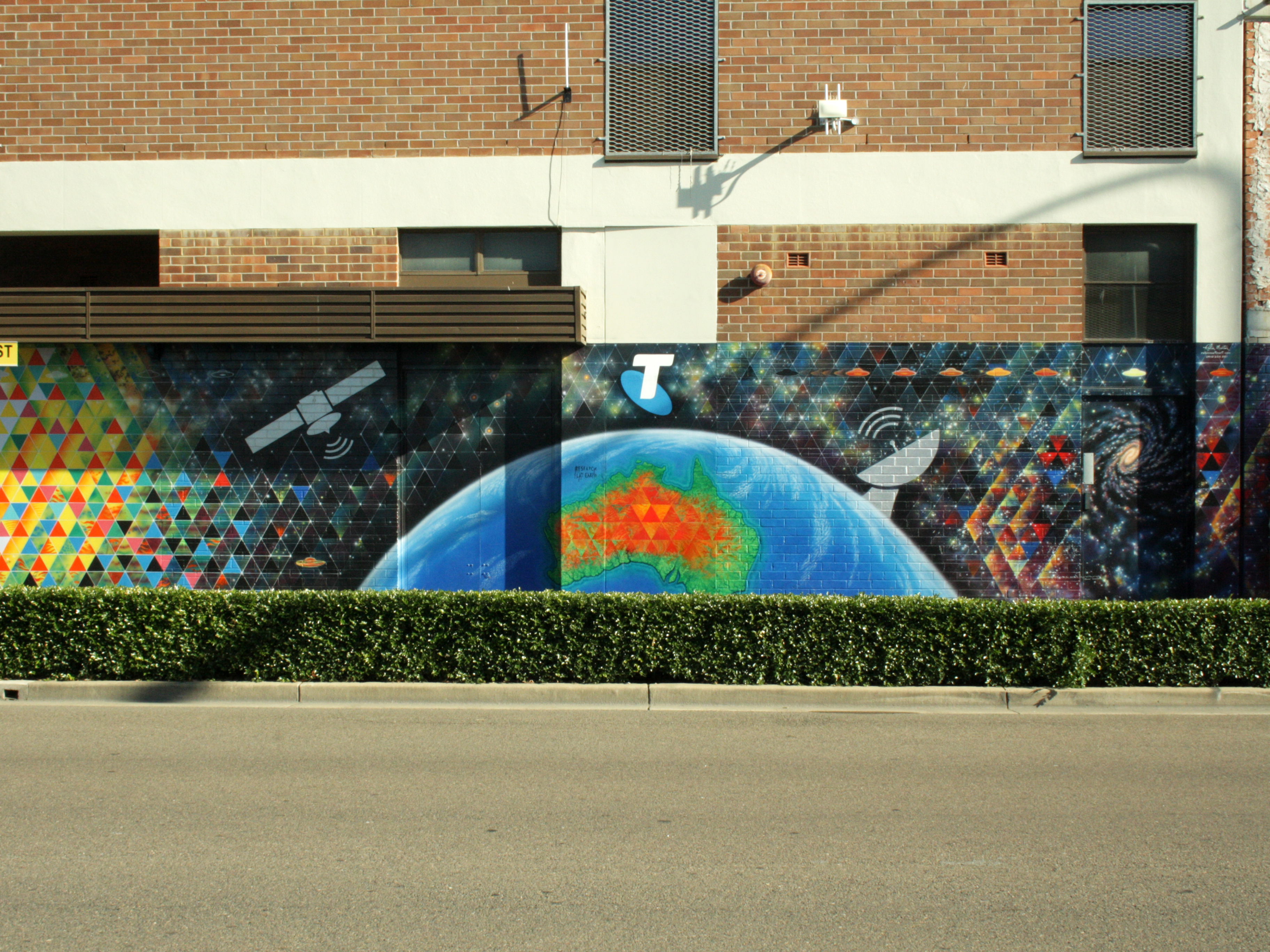Digital World by Robin Martin | Street Art NSW