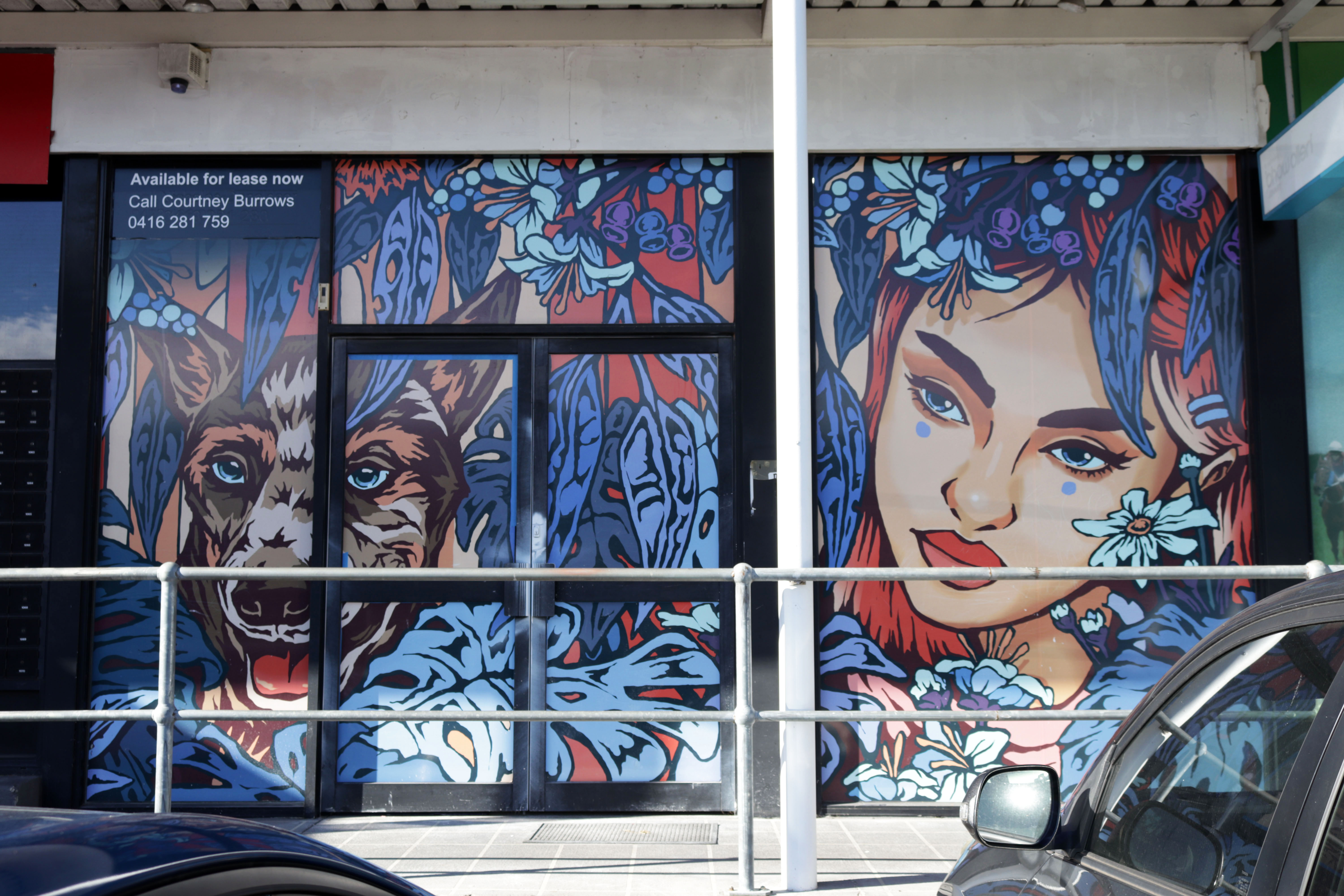 Blue Heeler by The OX King | Street Art NSW