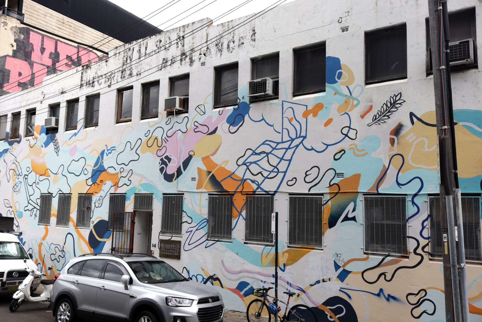 Workshop Creative Space Mural by Michael Black | Street Art NSW
