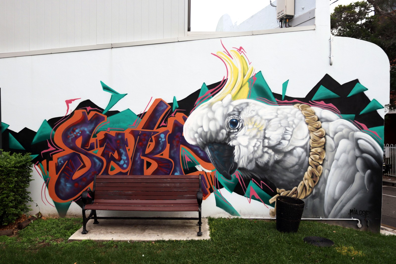 Cockatoo by Sekt Compton | Street Art NSW