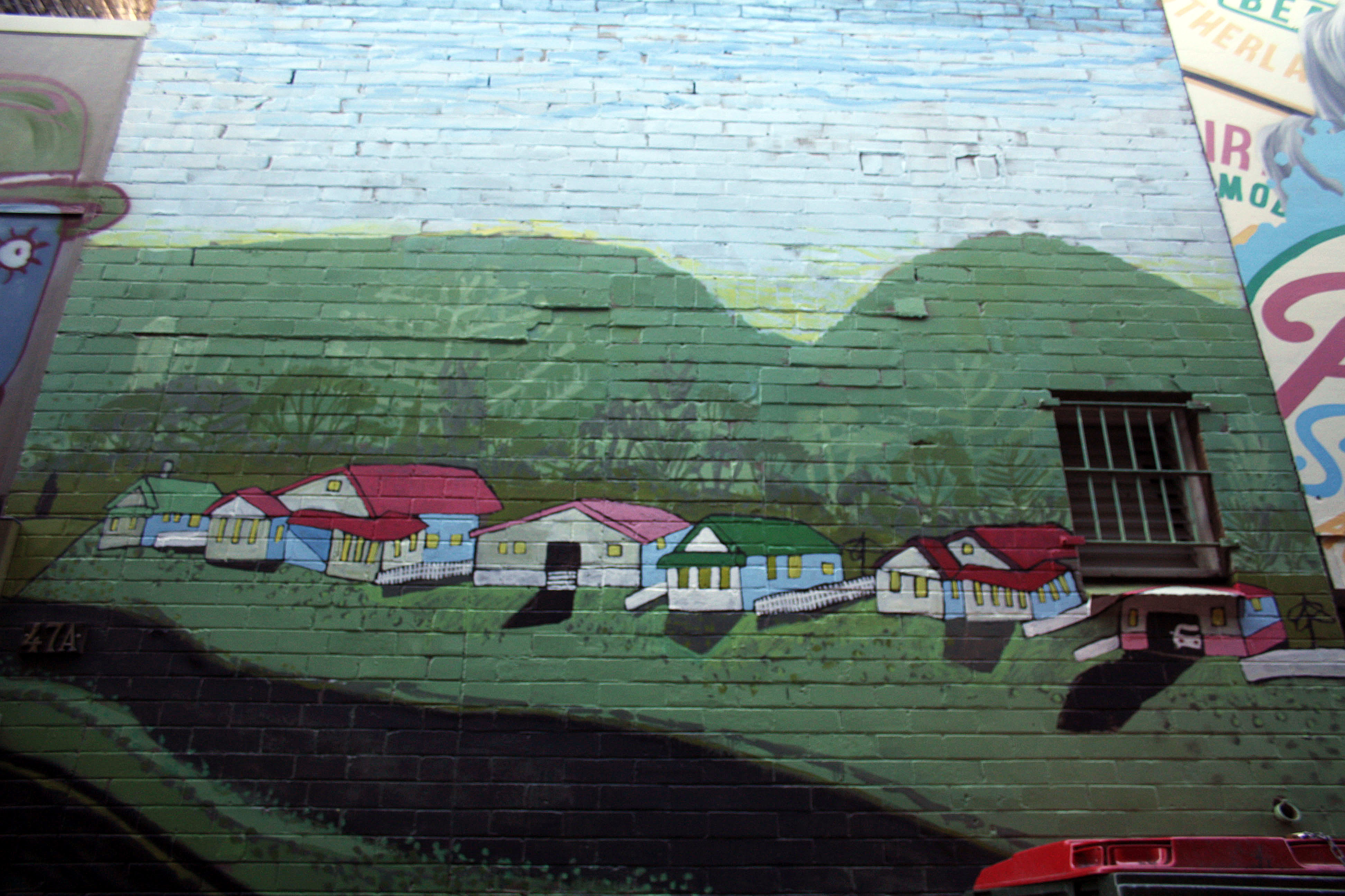 Ode to the Suburbs by Neil Tomkins | Street Art NSW
