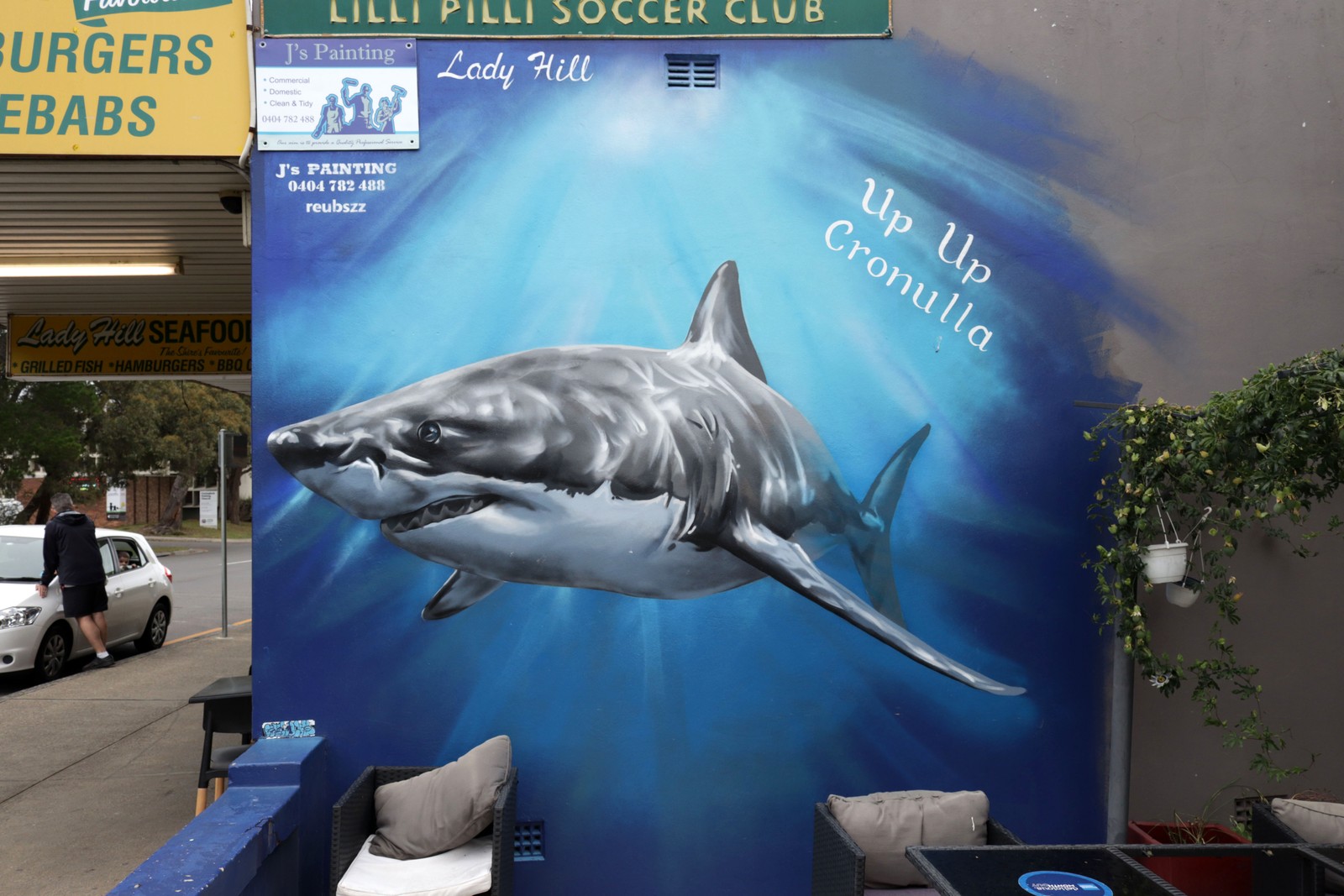 Great White by Reubszz | Street Art NSW