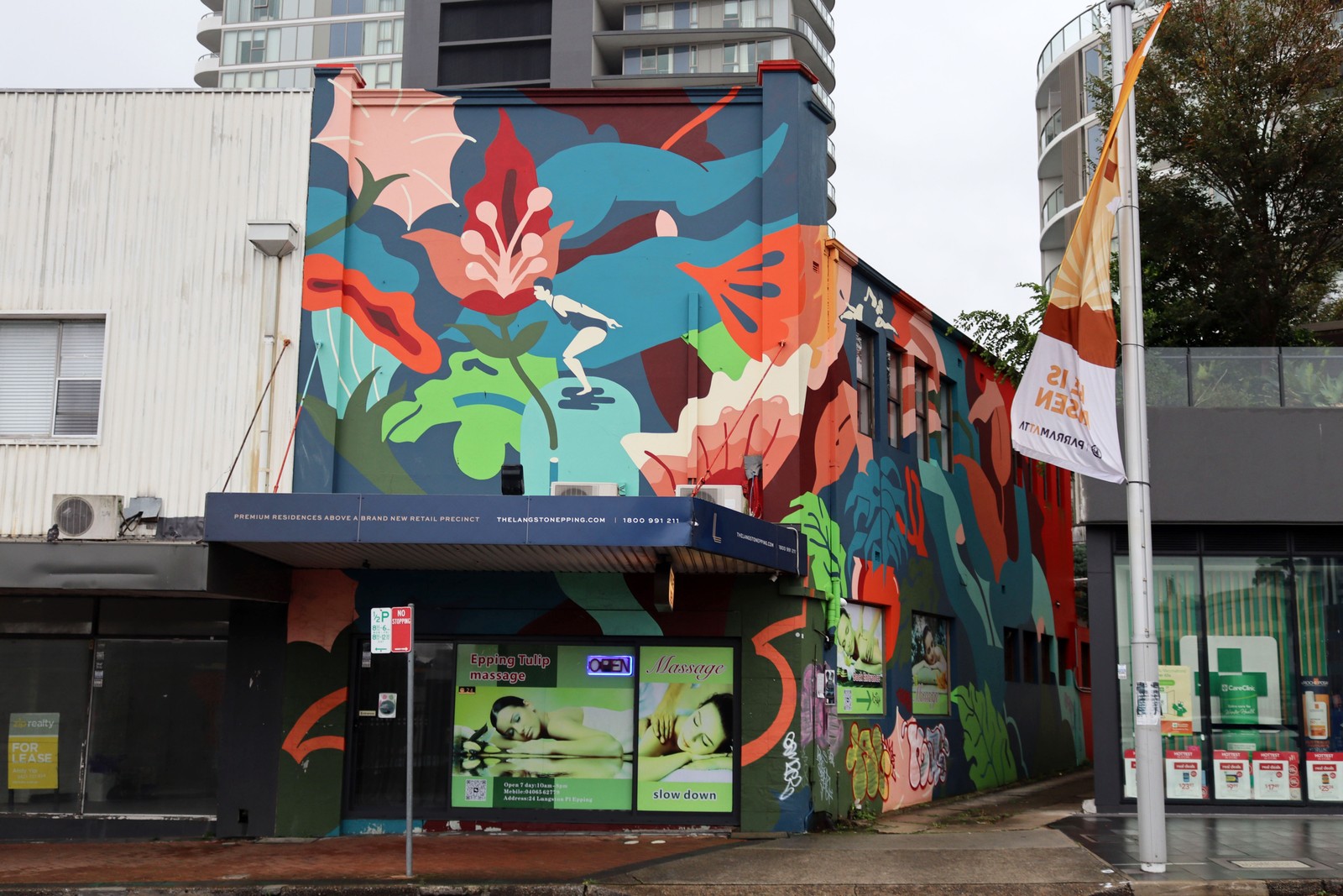 Deep Swim by Studio Dennis | Street Art NSW