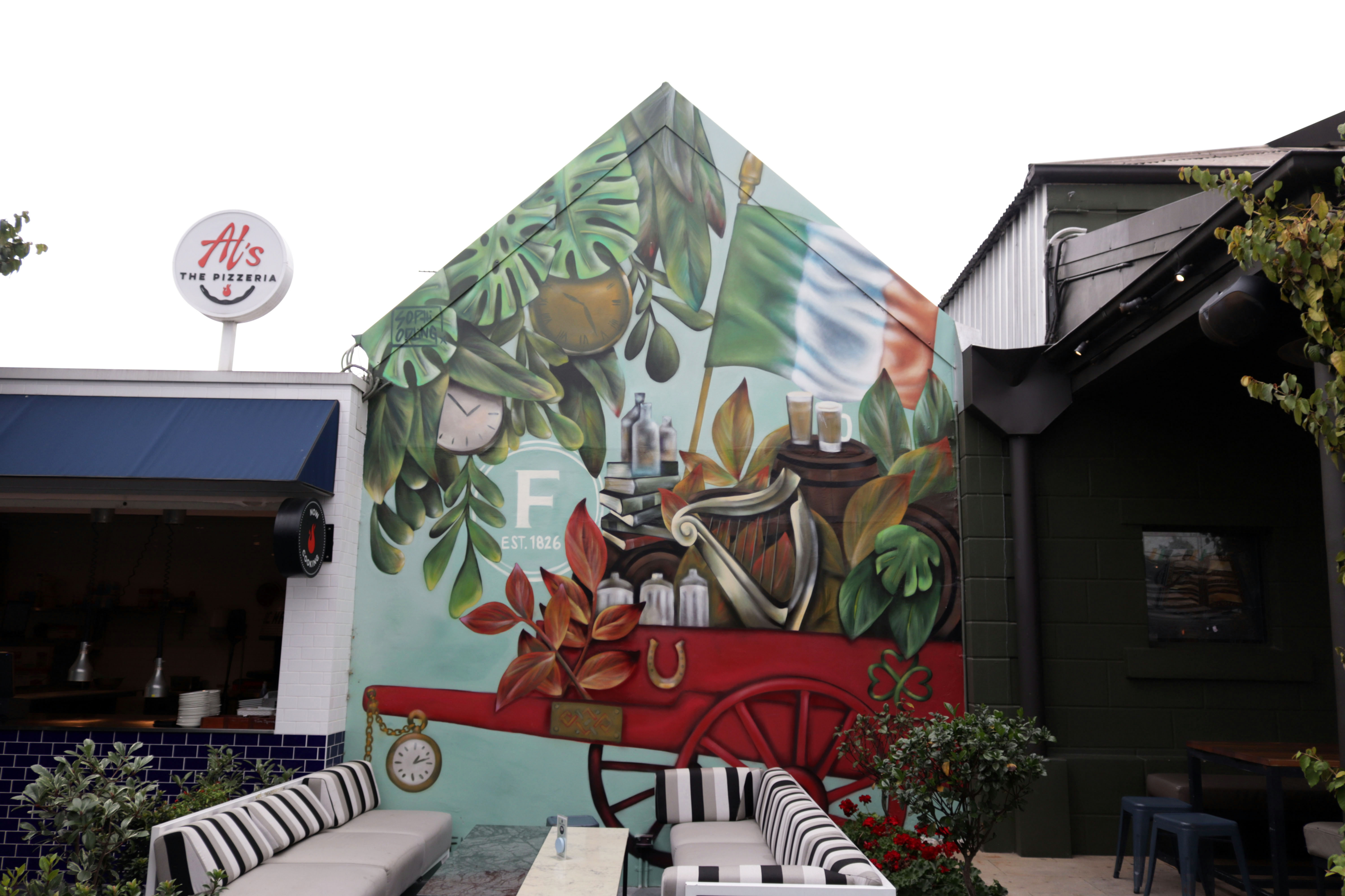 The Fiddler by Sophi Odling | Street Art NSW