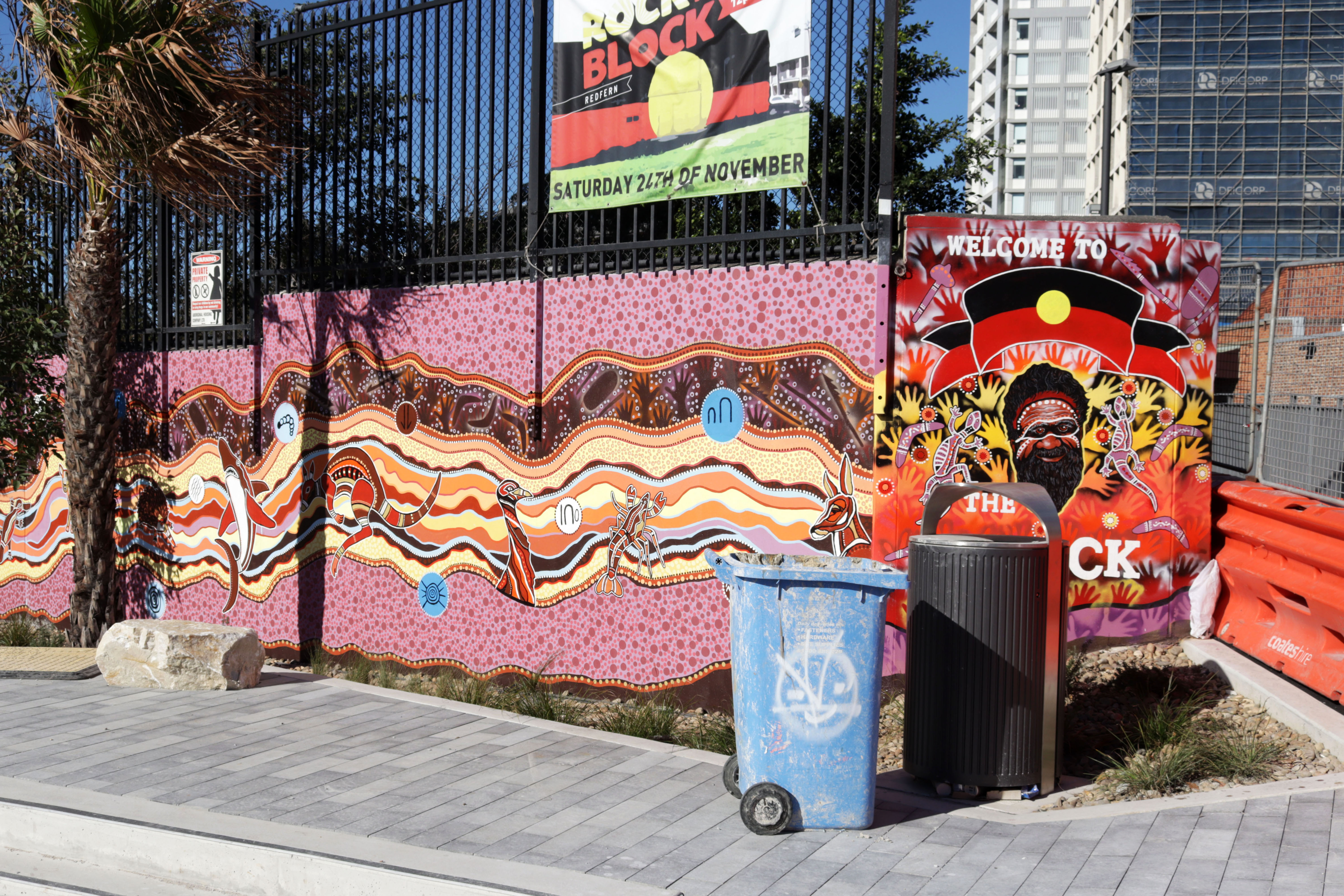 Welcome to The Block by Danny Eastwood | Street Art NSW