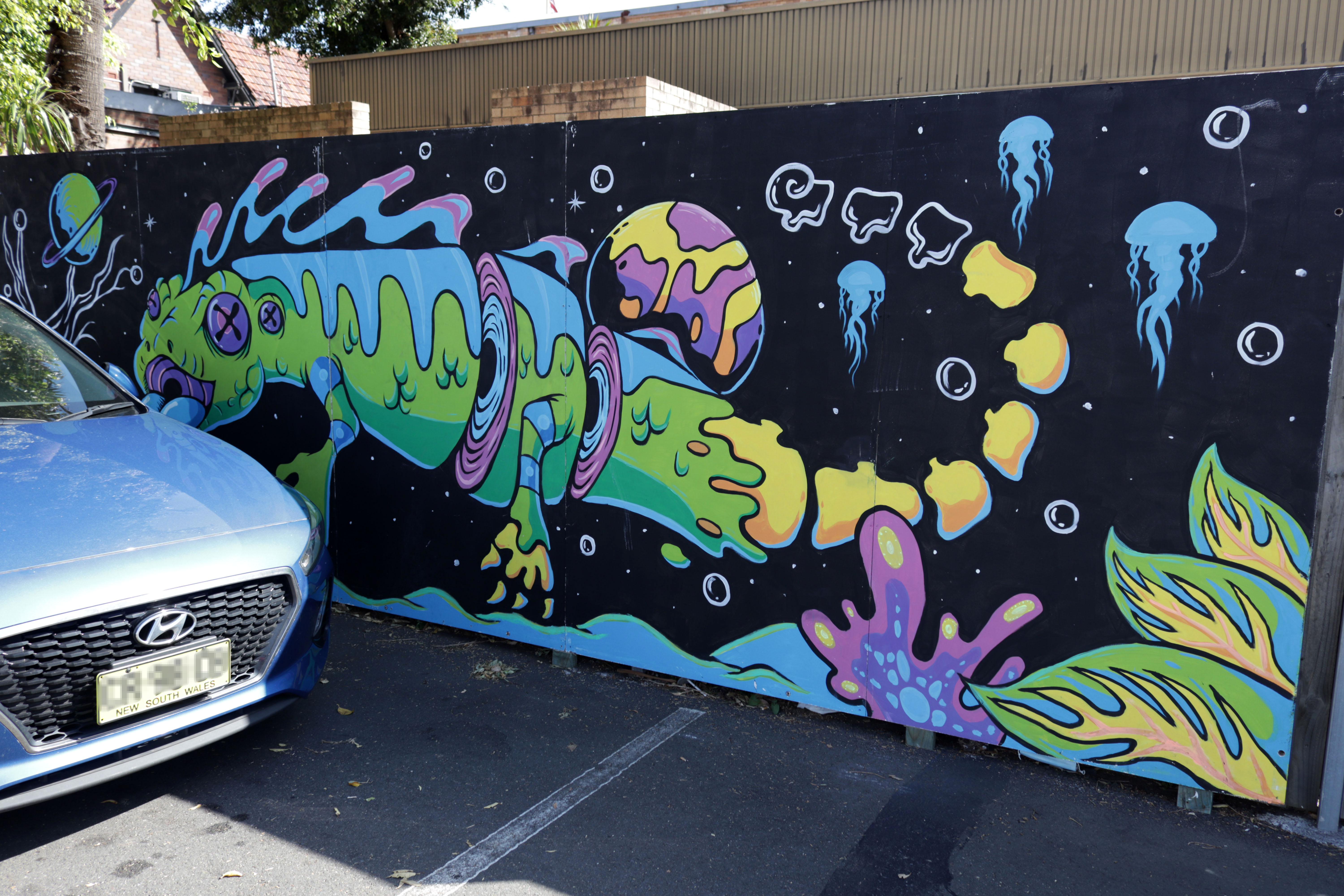 The Everglow by Keith Stanley | Street Art NSW