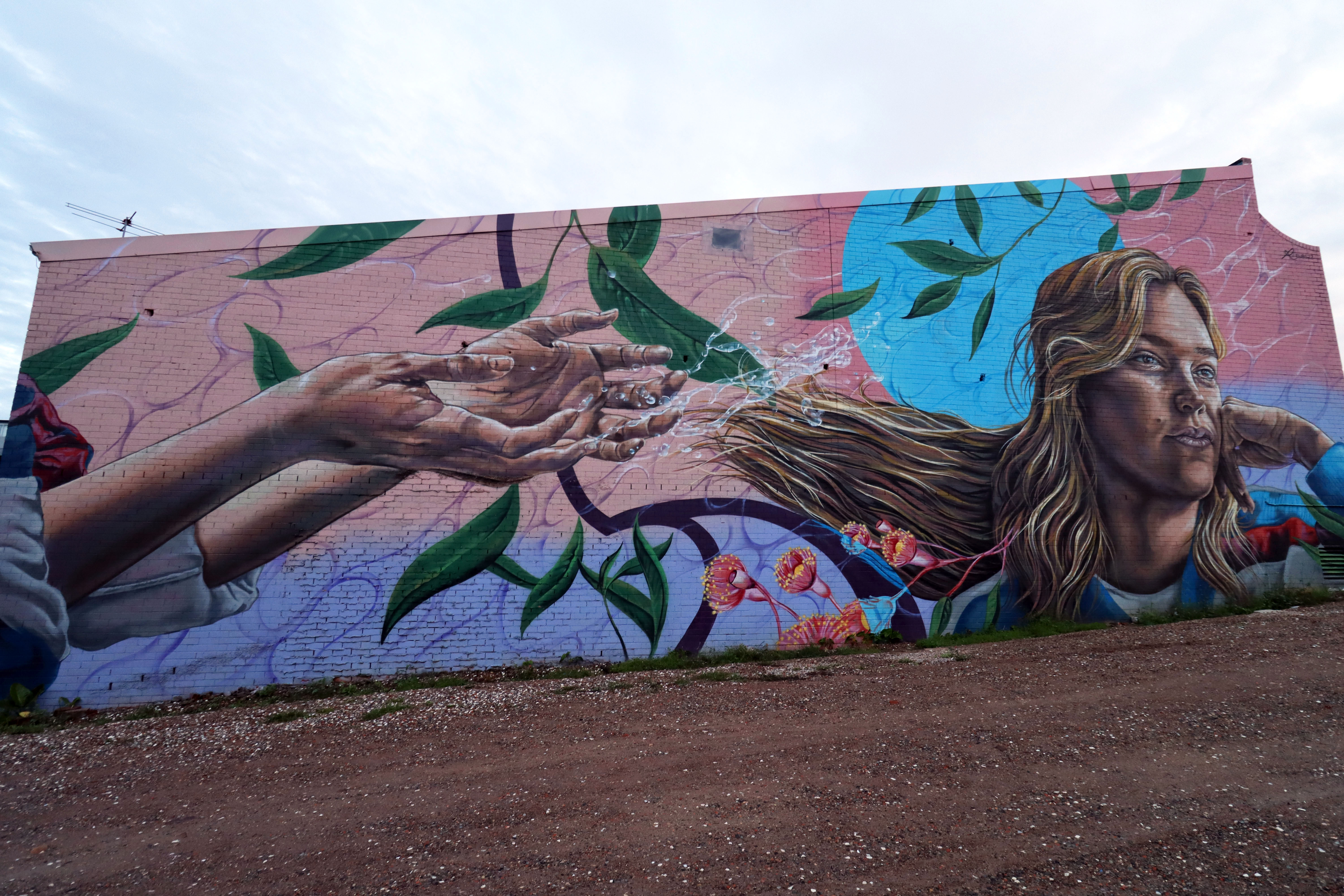 Jordan Elouise Howes by Reubszz | Street Art NSW