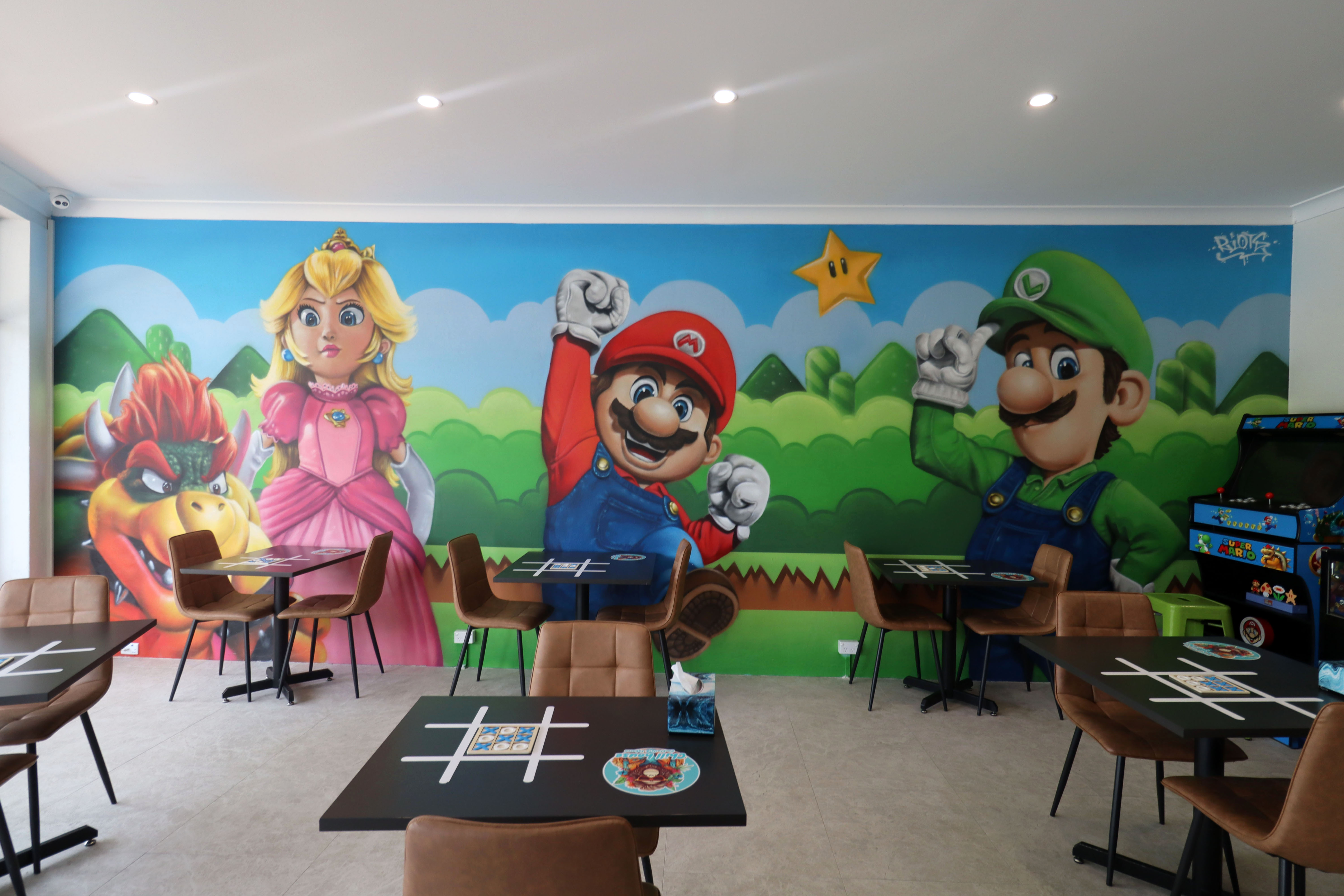 Super Mario Bros. by Riots One | Street Art NSW