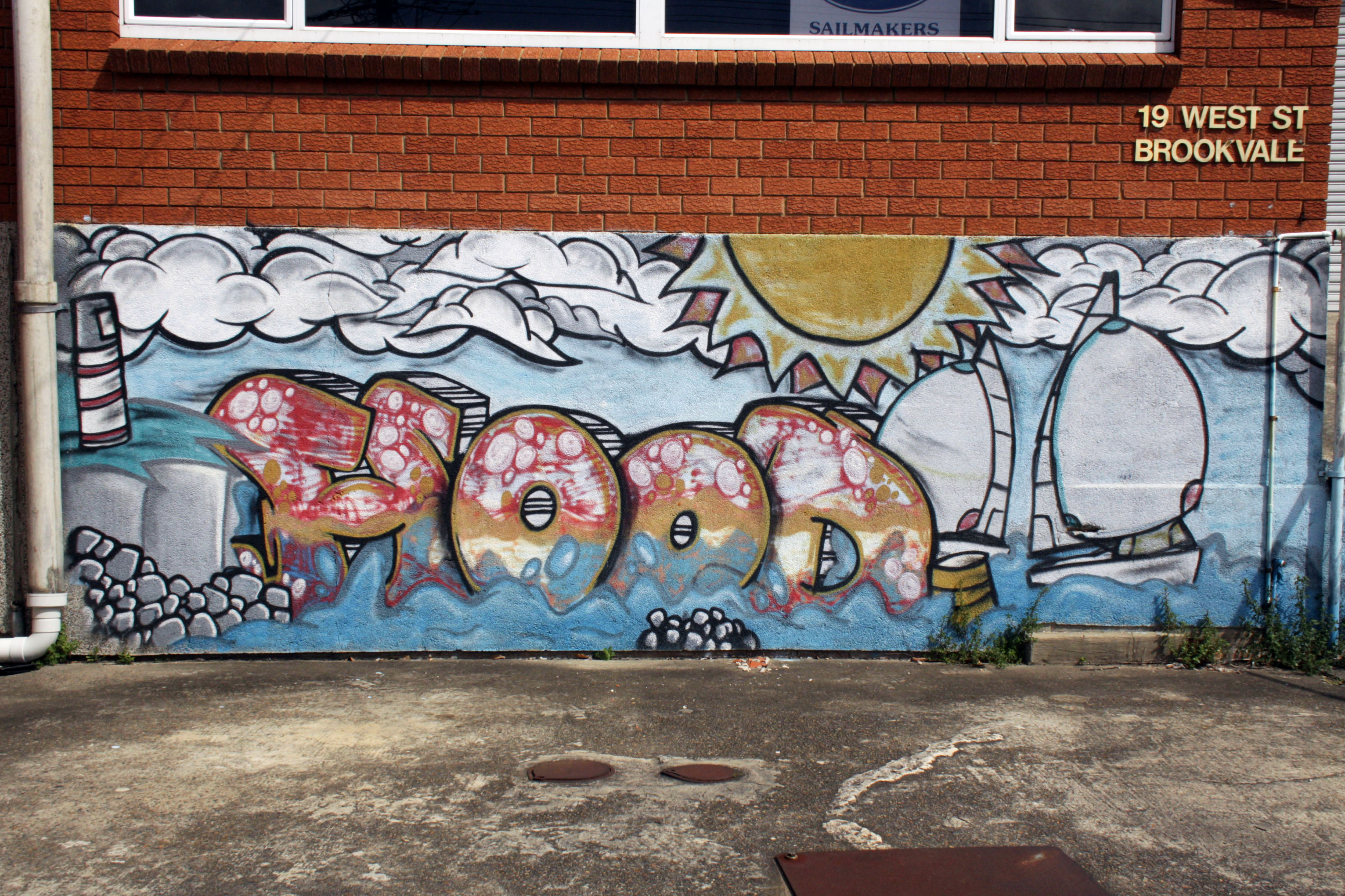 Hood Sailmakers | Street Art NSW