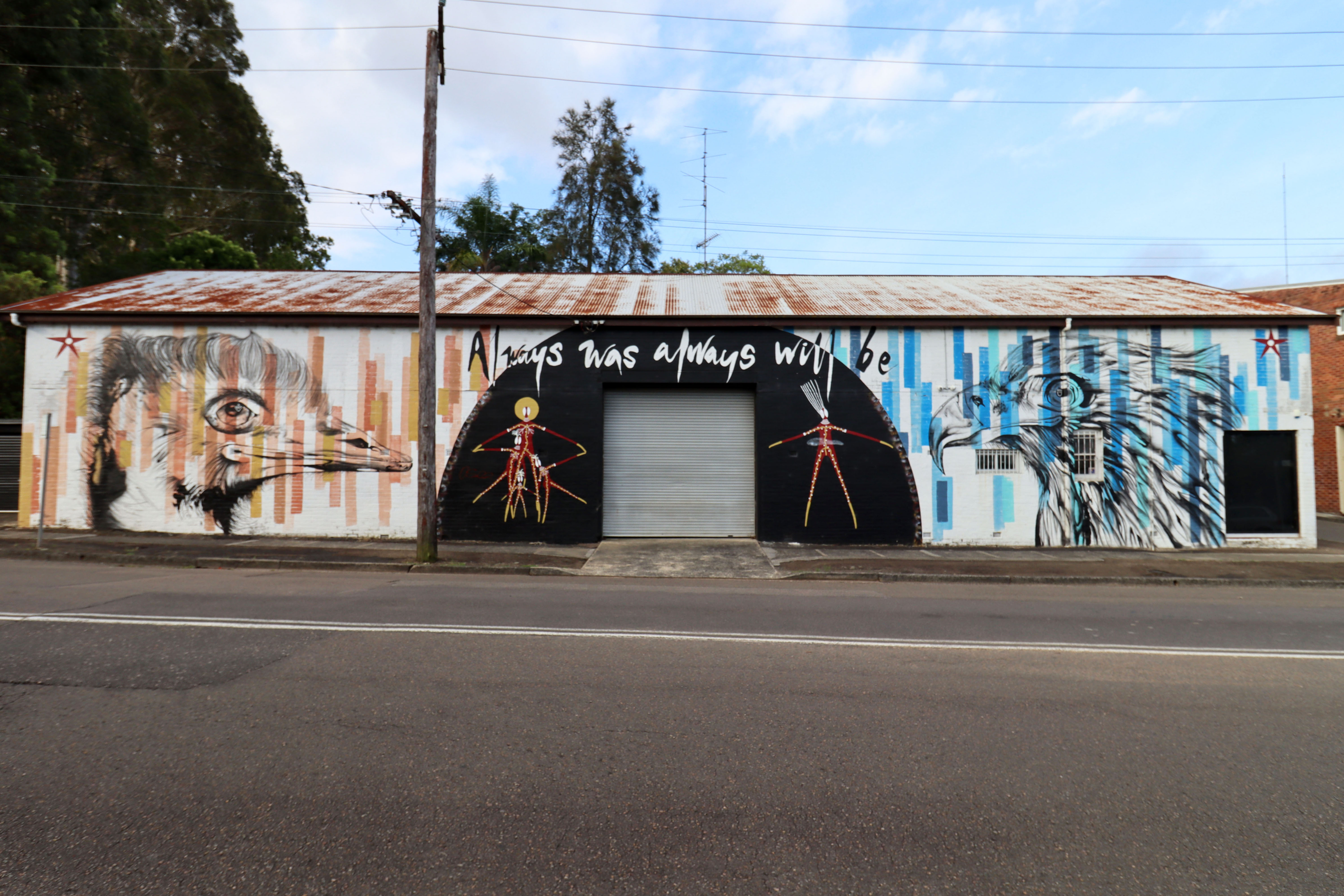 Gudjagang Ngara li-dhi by Grant Molony | Street Art NSW