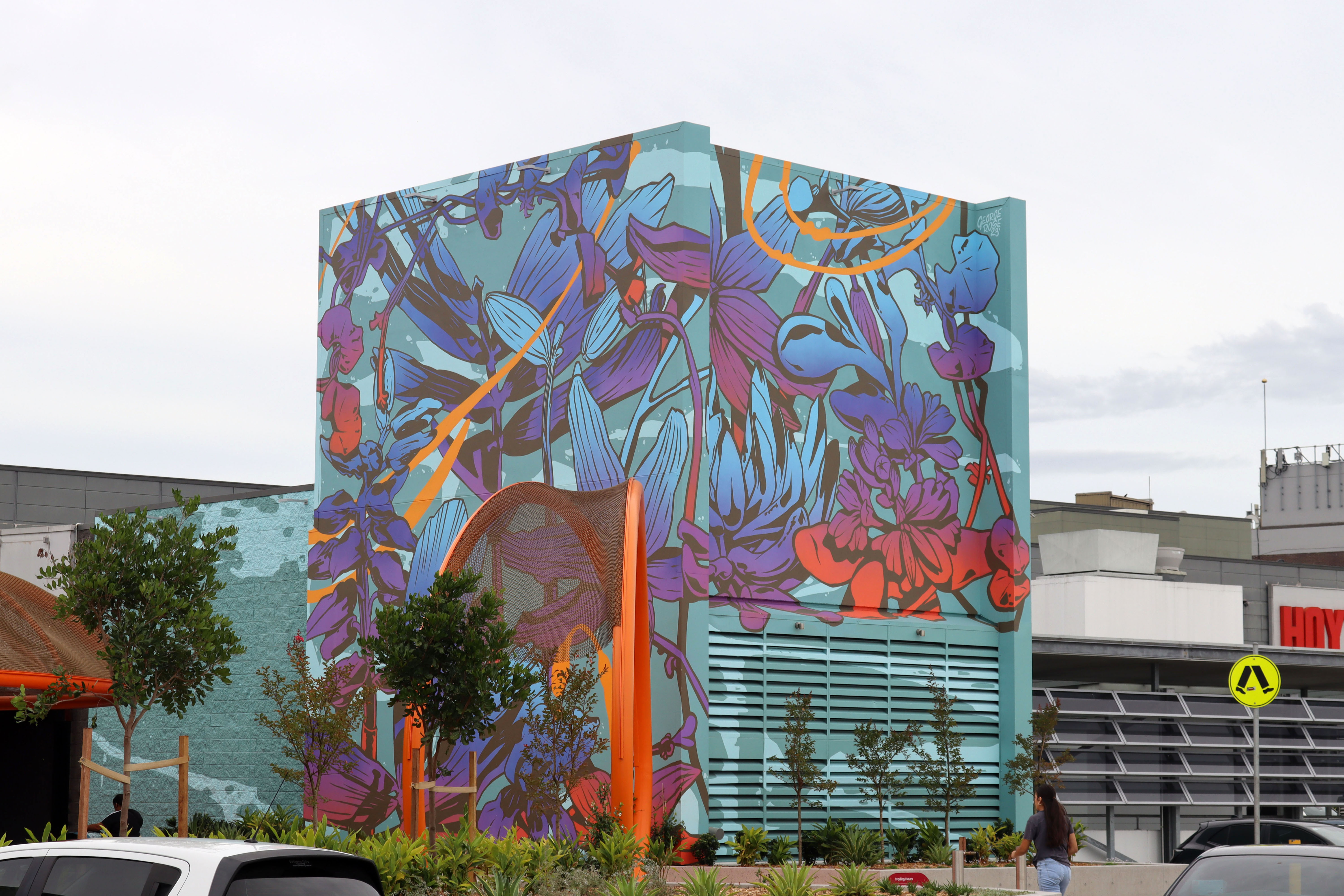 Blacktown's Backyards by George Rose | Street Art NSW